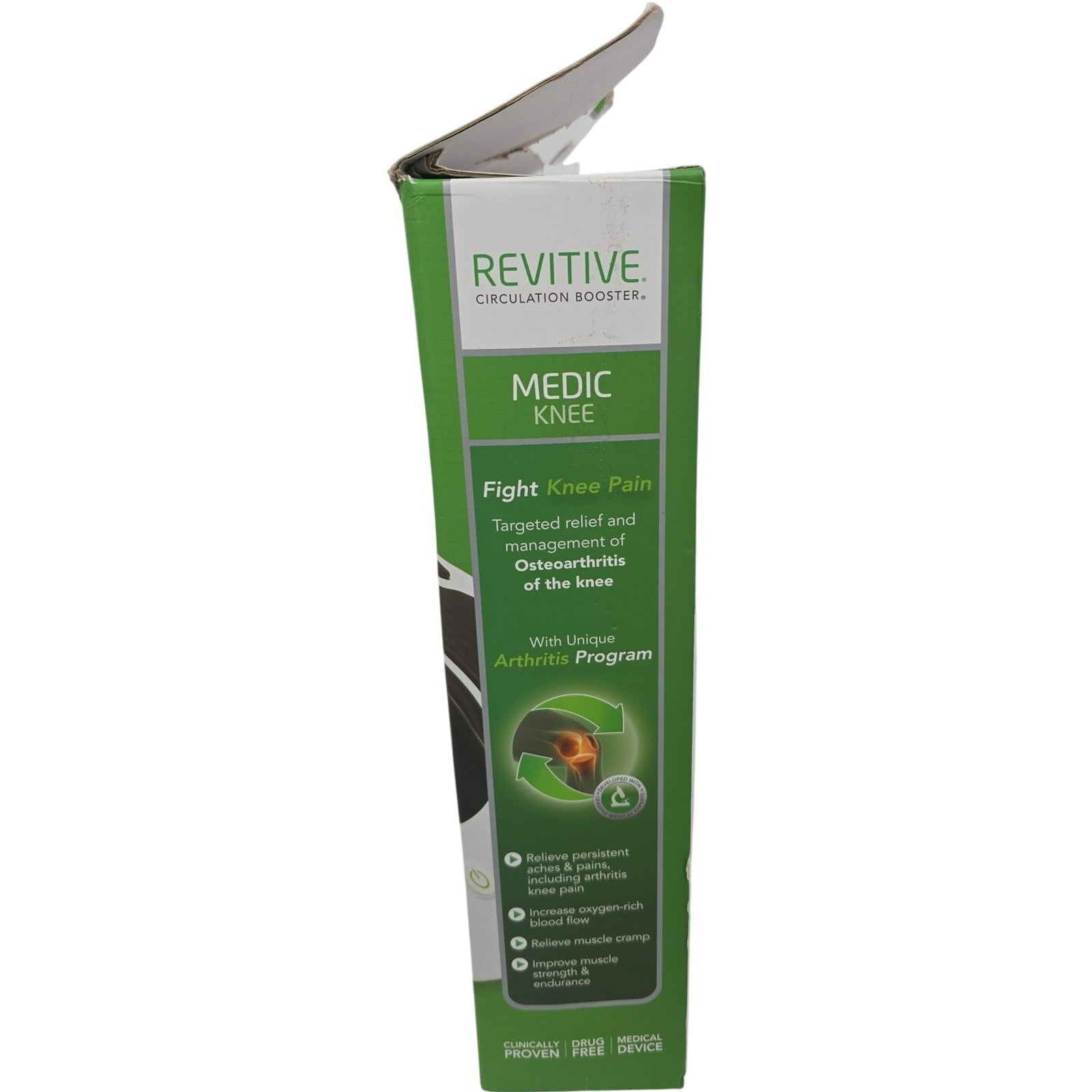 Revitive Circulation Booster Medic Knee Neuromuscular Stimulator Fight Knee Pain