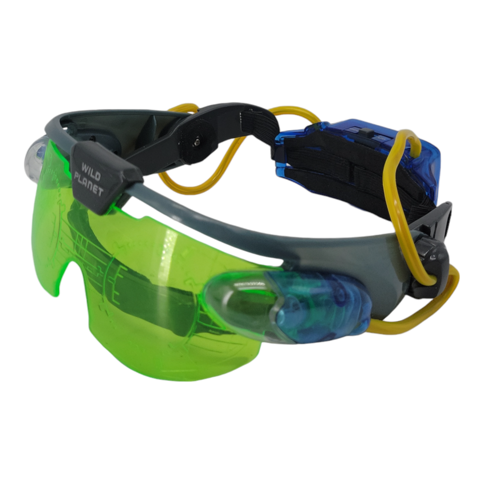 Wild Planet Spy Night Vision Goggles with LED Lights Green Lens Adjustable Strap