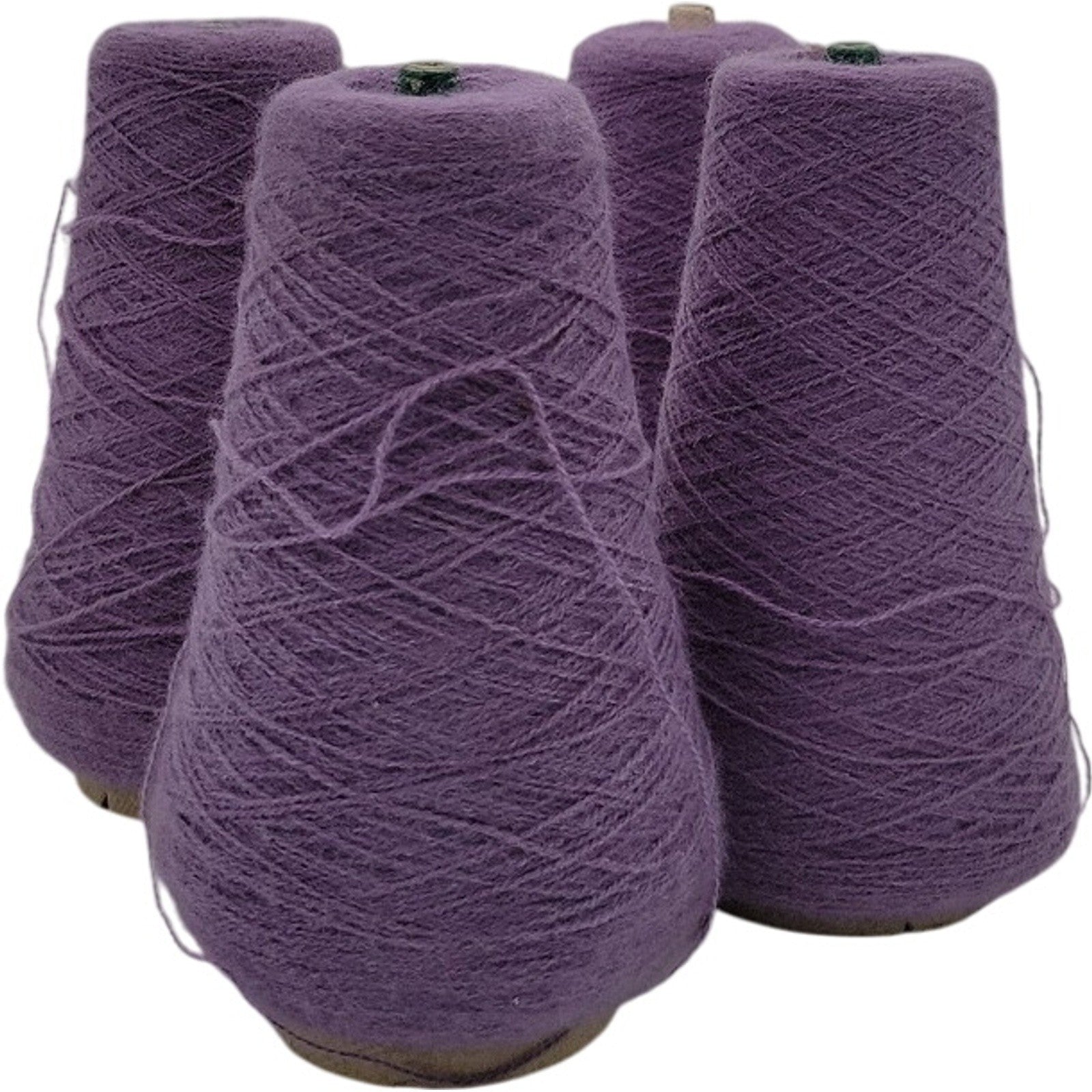 Vintage Templon 2/24 O/N Lavender Heather Cone Yarn Knitting S-78426 Lot of 4