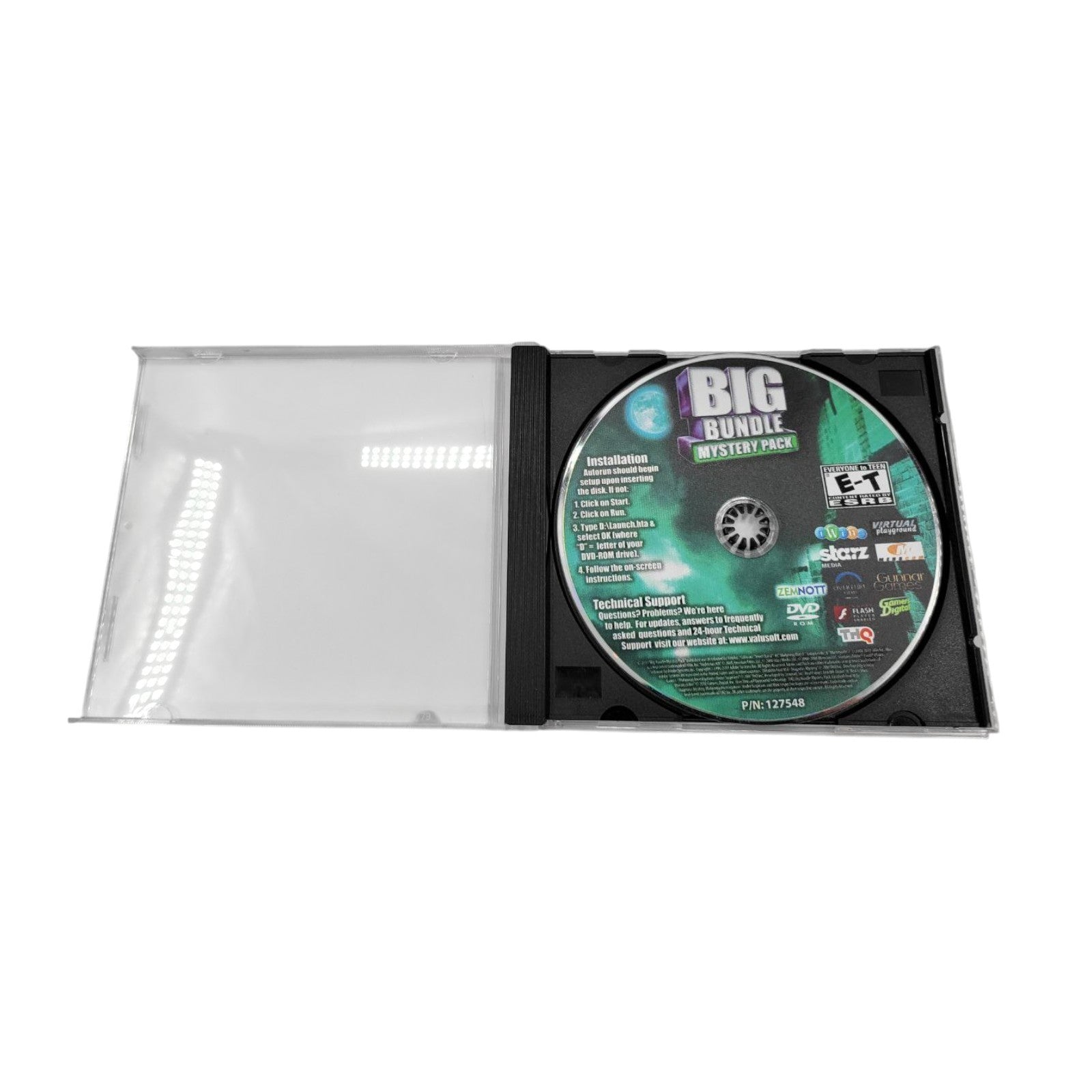 Big Bundle Mystery Pack PC Game DVD ROM Windows XP/Vista/7 P/N 127548