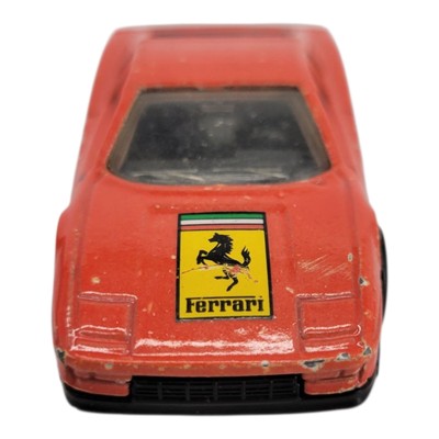 1986 Matchbox Red Ferrari Testarossa and 1981 Matchbox Ferrari 308 GTB