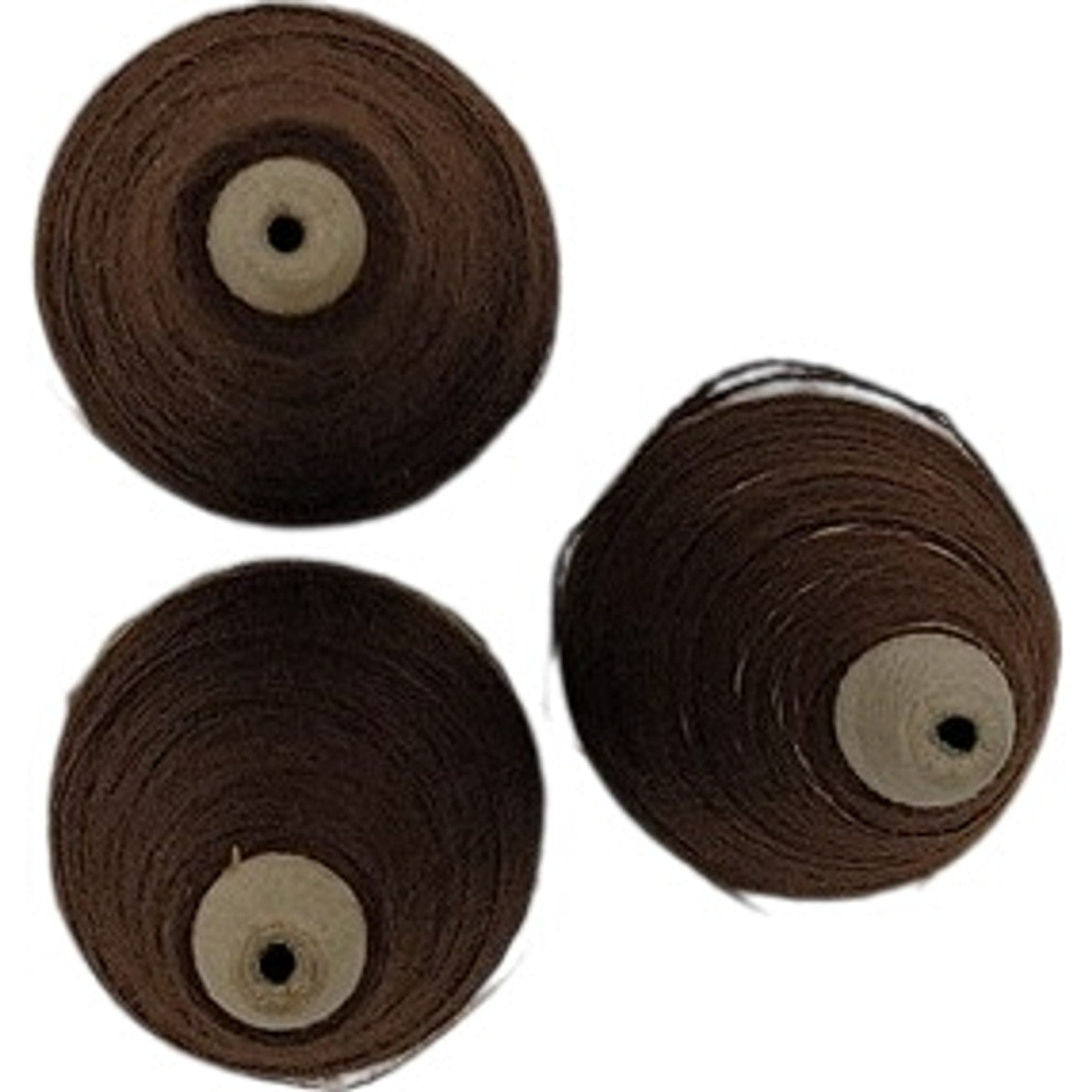Vintage Spectrell 2/24 Acrylic Cone Yarn Chocolate 06246 Lot of 3