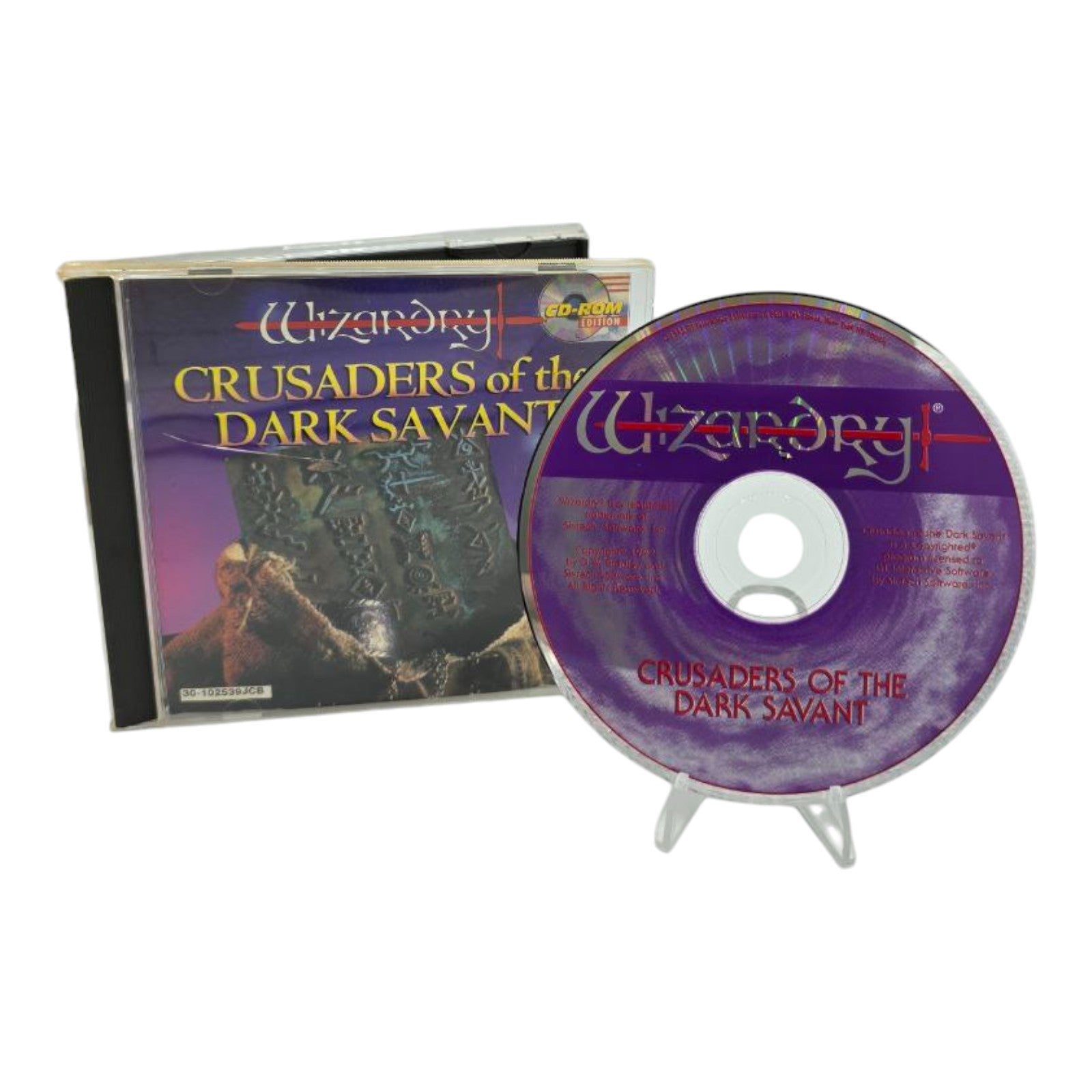 Wizardry Crusaders of the Dark Savant PC Game Complete with Manual Tested 1992