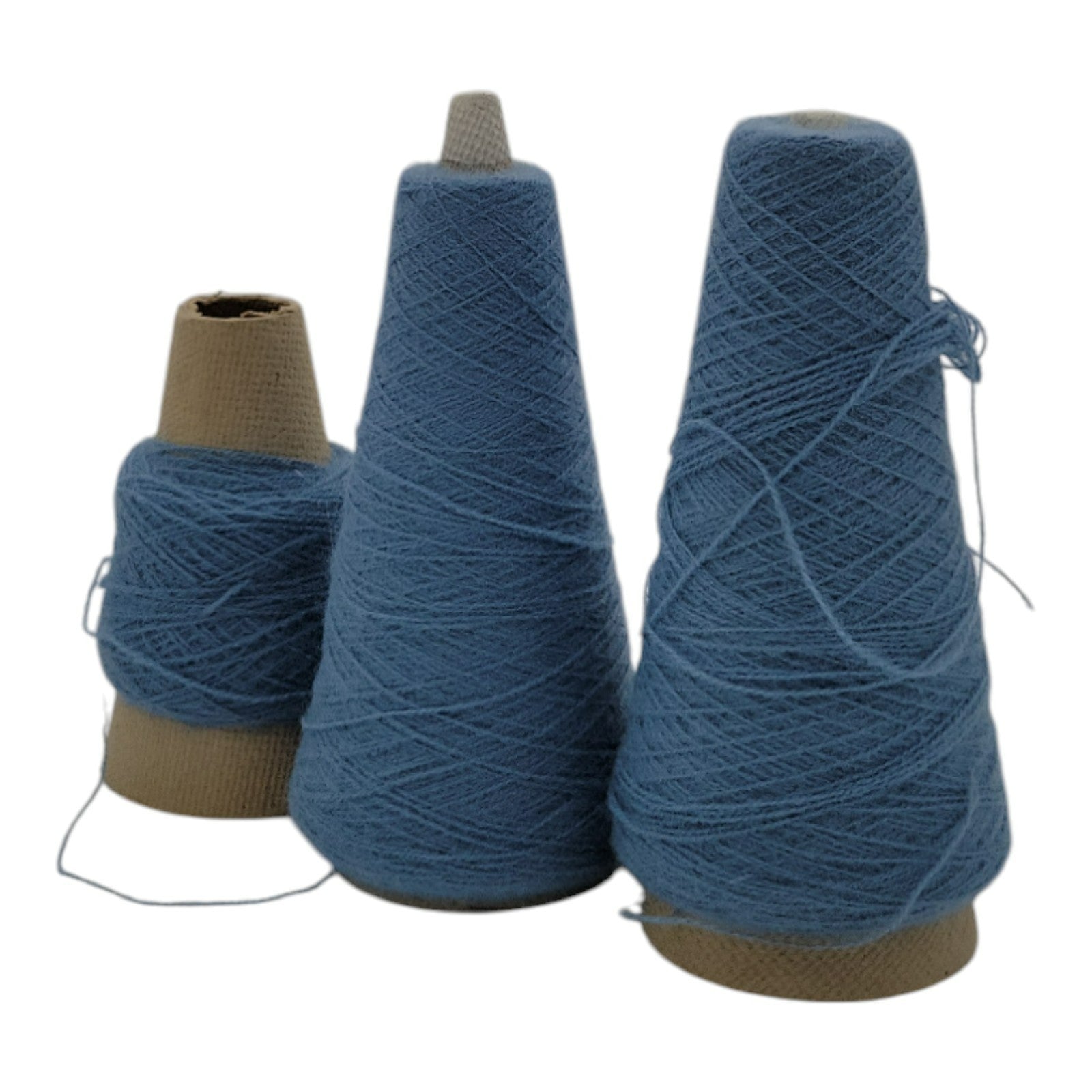 Vintage 1980s Templon Lavander Yarn Cone 2/24 Lot of 3