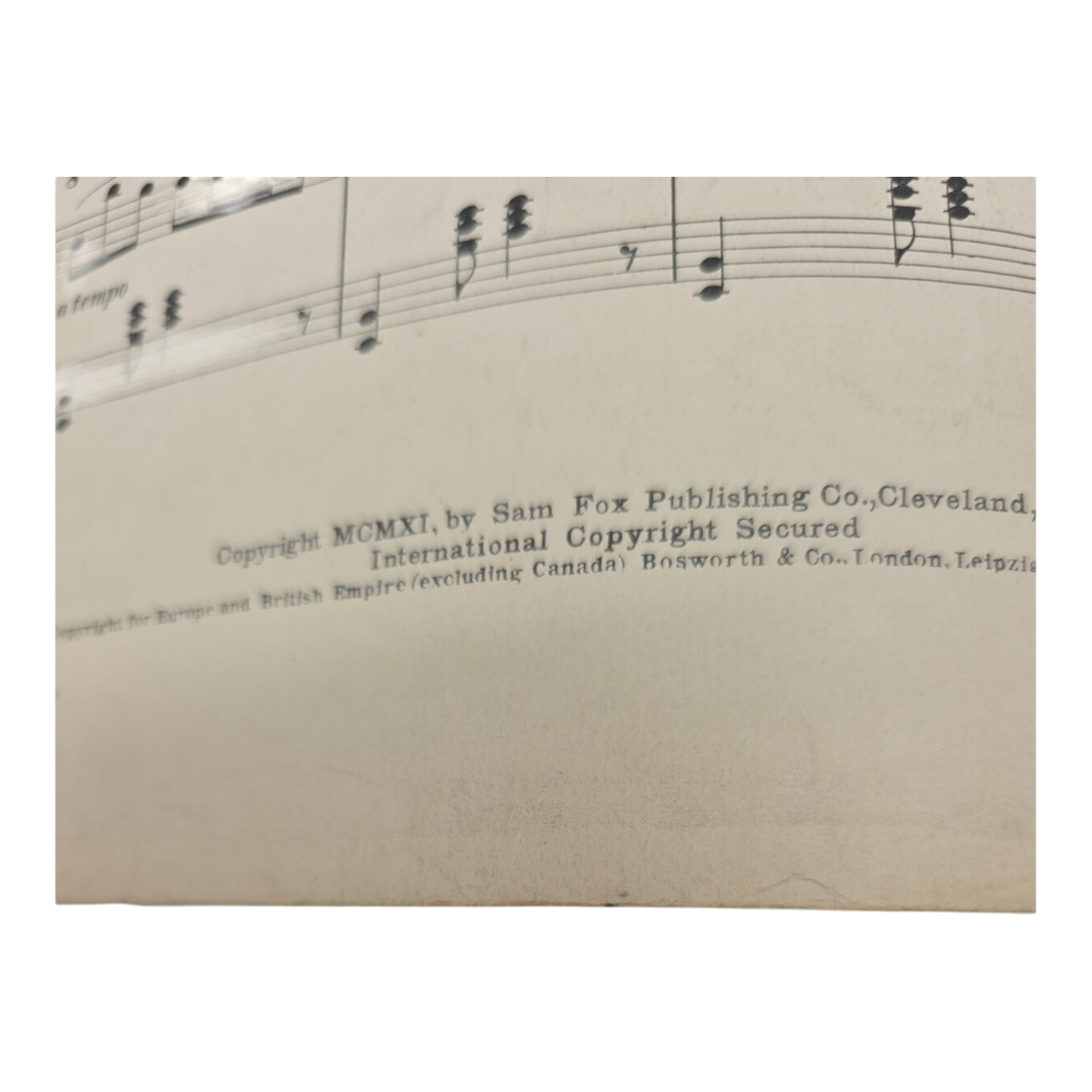 1911 Sparklets For the Piano Vintage Sheet Music Composer Walter E. Miles