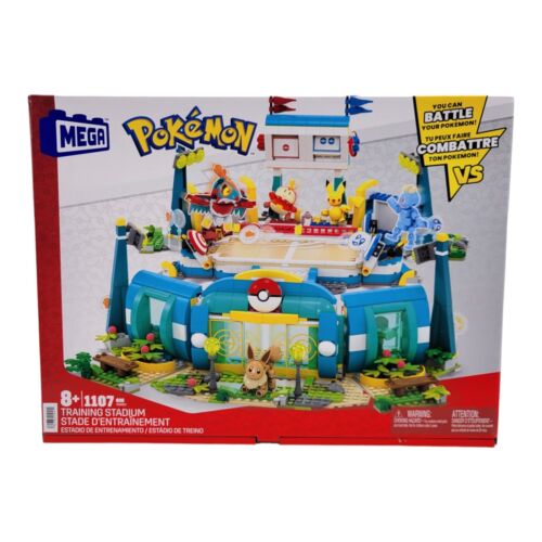 Mega Pokemon Training Stadium Toy Set HWR82 1107 Pieces Battle Play Set