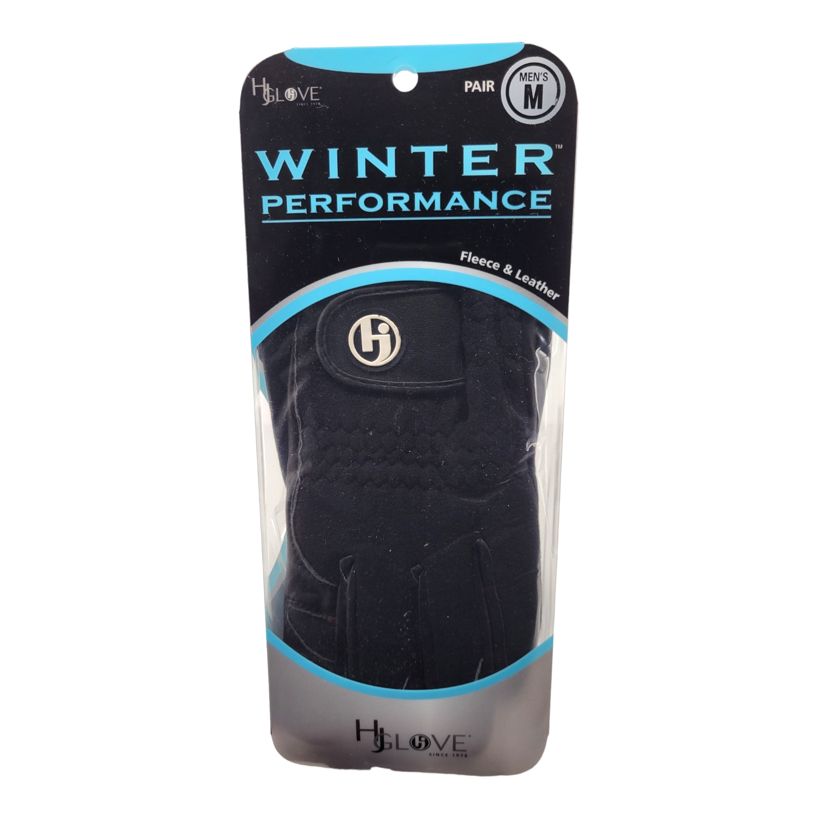 HJ Glove Black Winter Performance Golf Gloves Pair Mens and Ladies Sizes