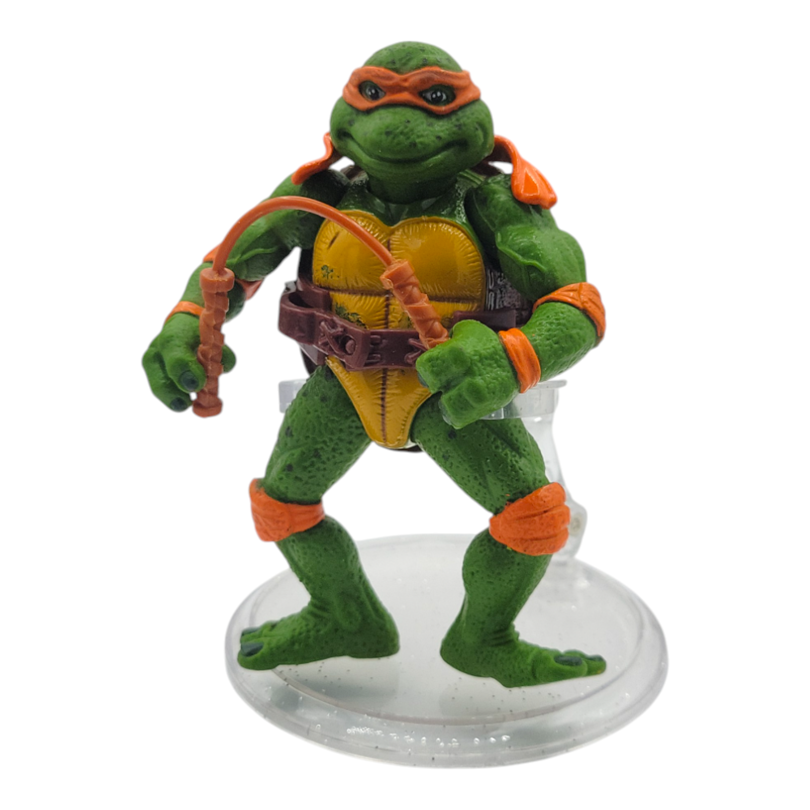 1992 Playmates Toys Michelangelo TMNT Hard Head Vintage Action Figure