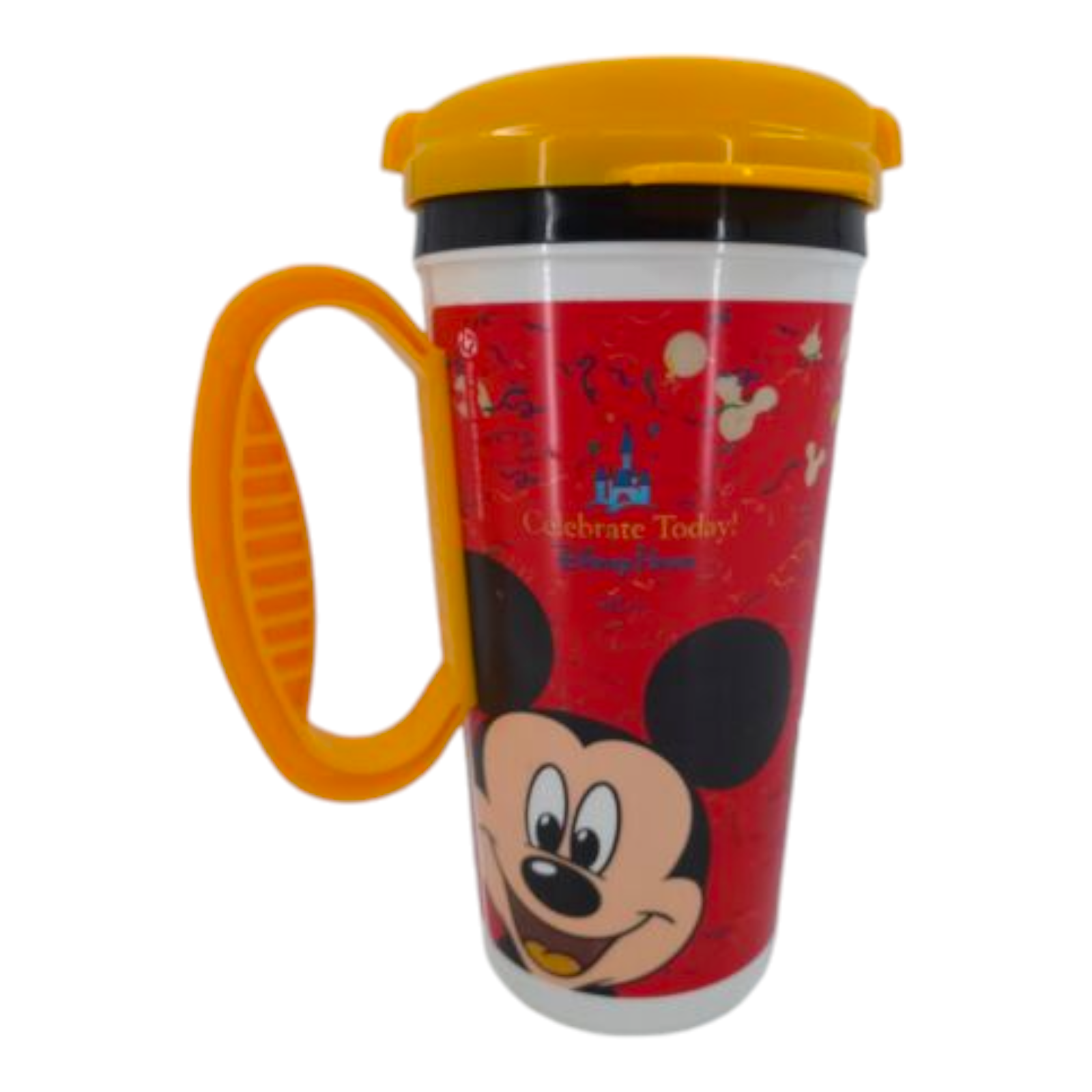 Whirley Warren PA Disney Parks Rapid Fill Plastic Cup Tumbler with Lid