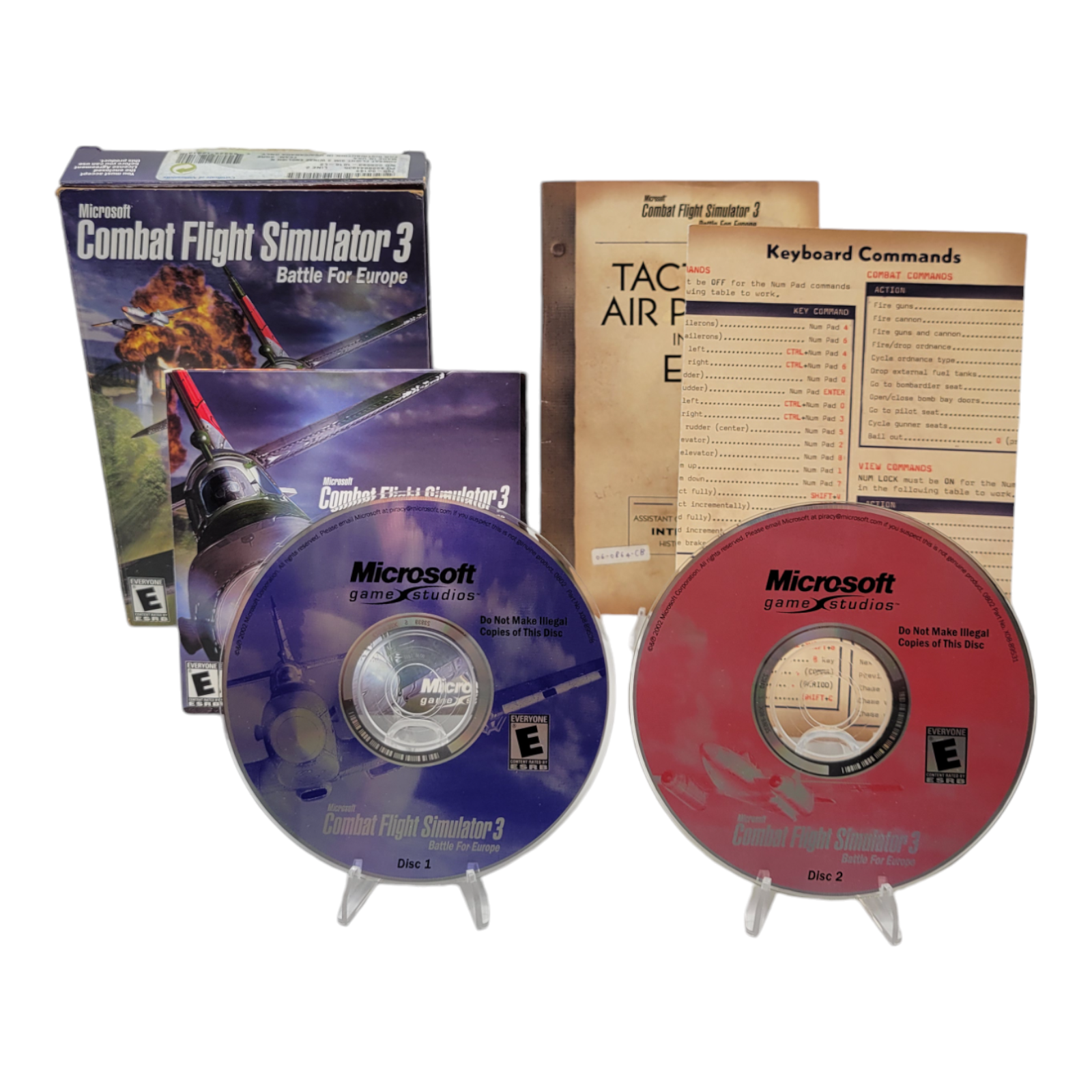 Microsoft Combat Flight Simulator 3 Battle for Europe PC Game Box Set 2002