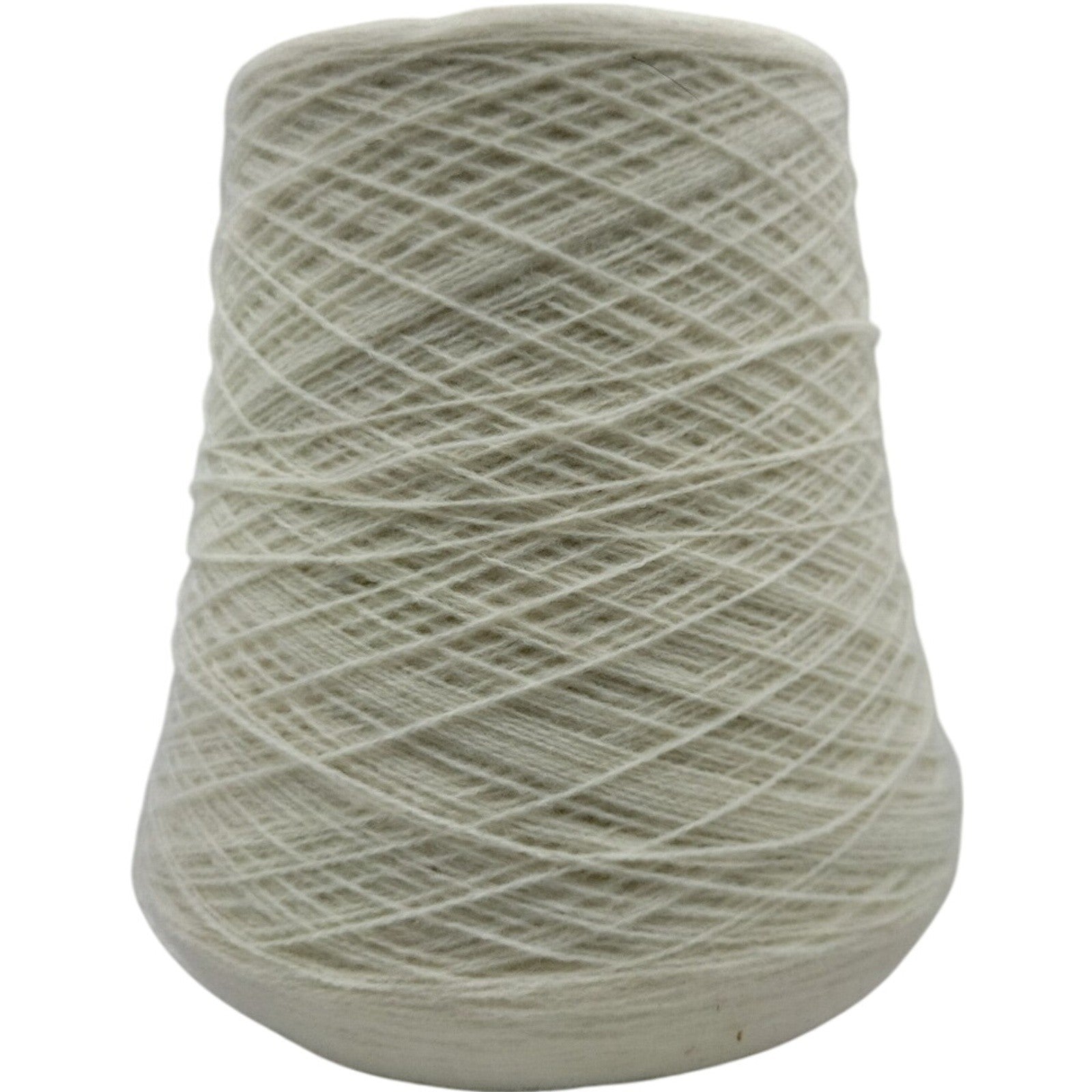 Vintage Templon 2/27 White 100% Creslan Acrylic Weaving Yarn Cone Lot 8275