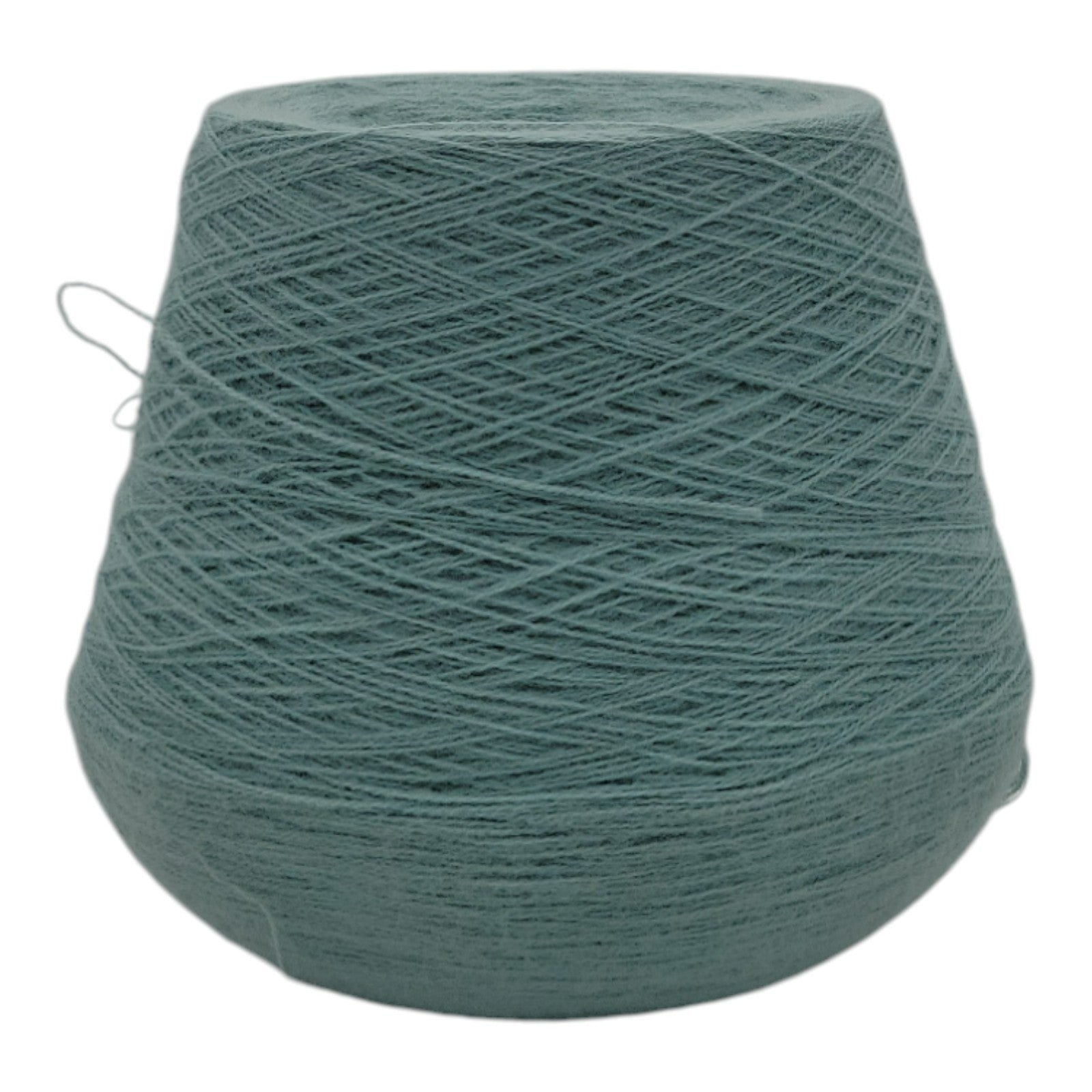 Vintage Spectrell Misty Turquoise Yarn Cone 2/24