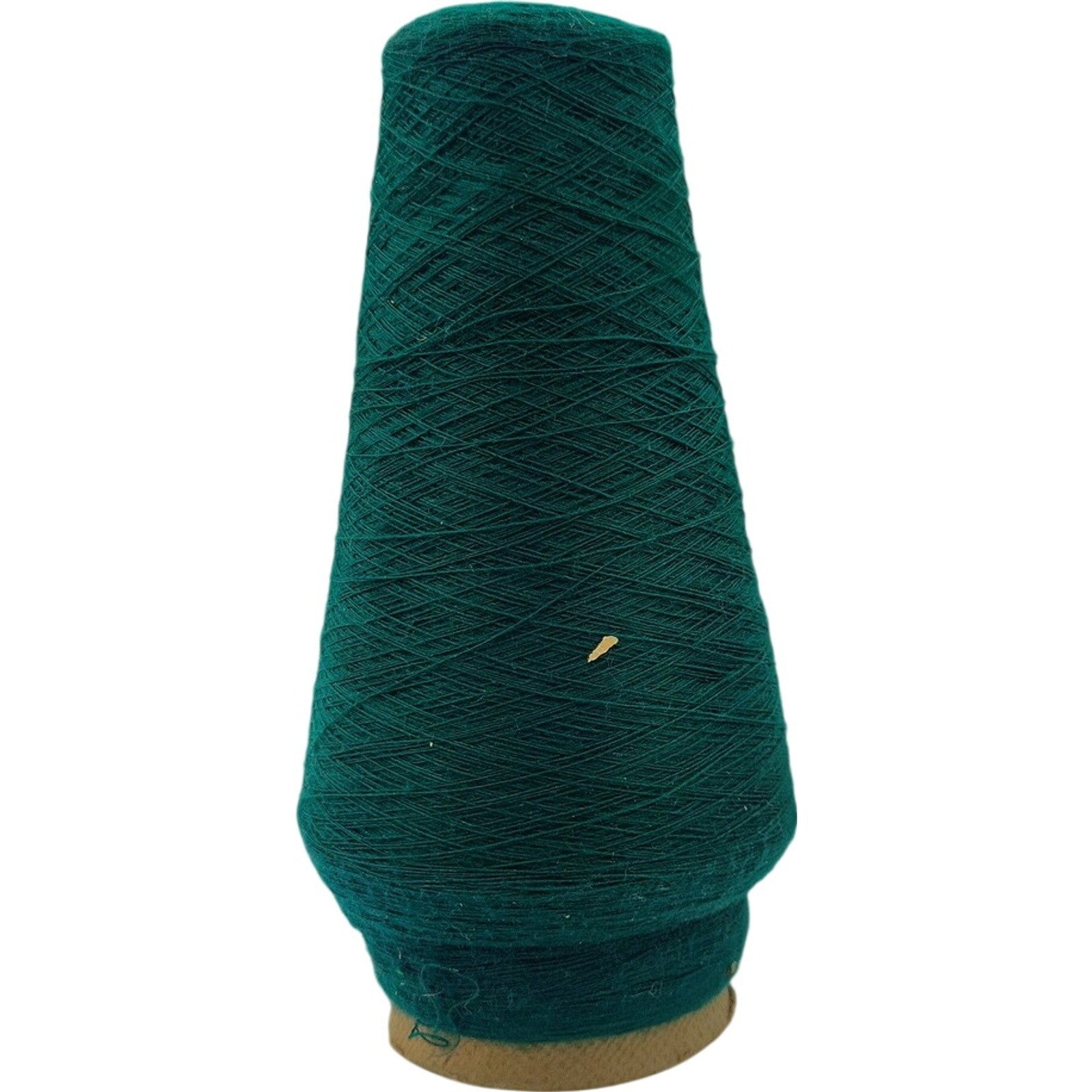 Vintage Phoenix Dye Works Pine Green Chemspun 1/24 Weaving knitting Cone Yarn