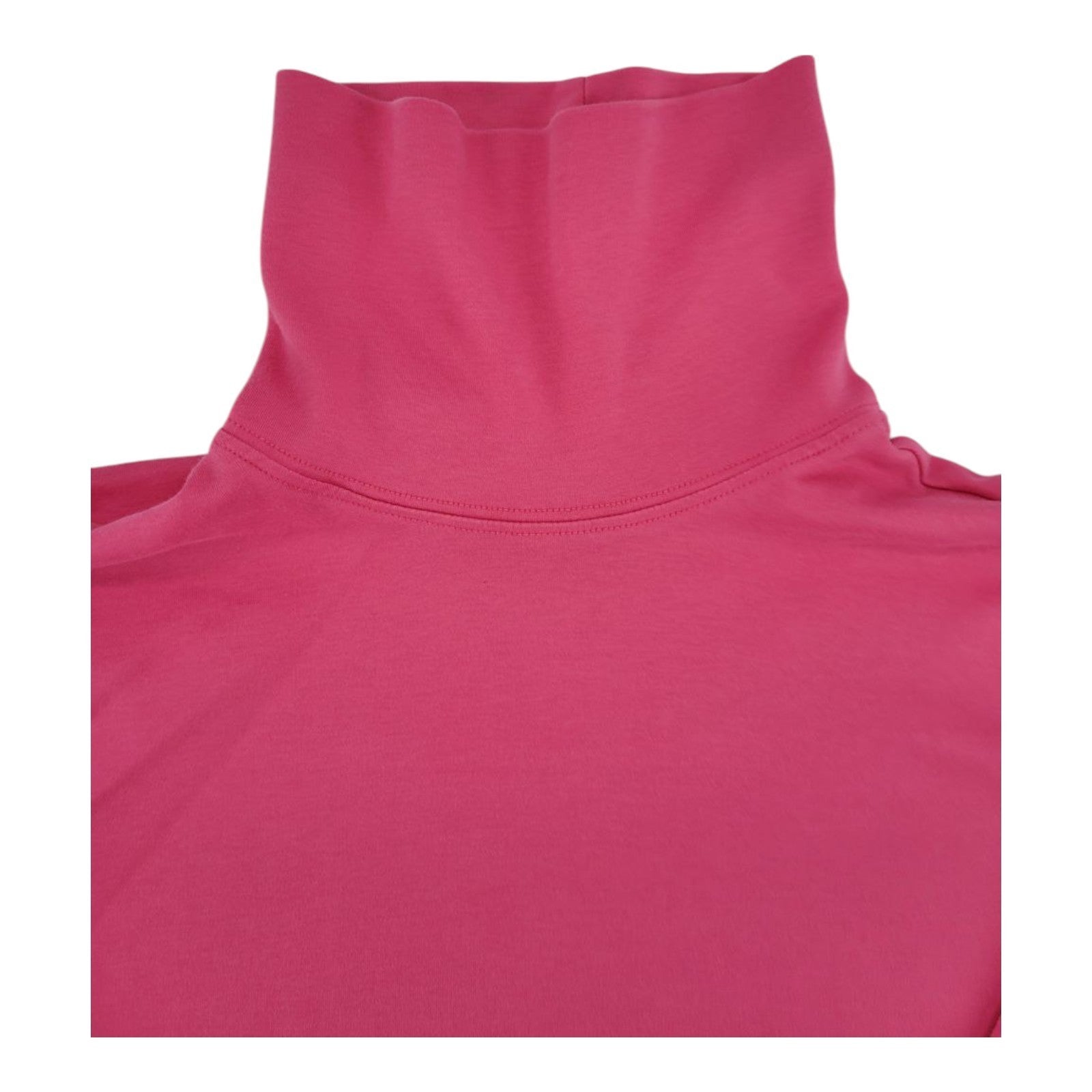 LL Bean Pink Turtleneck Long Sleeve Supima Cotton Womens Shirt Size 1X Plus