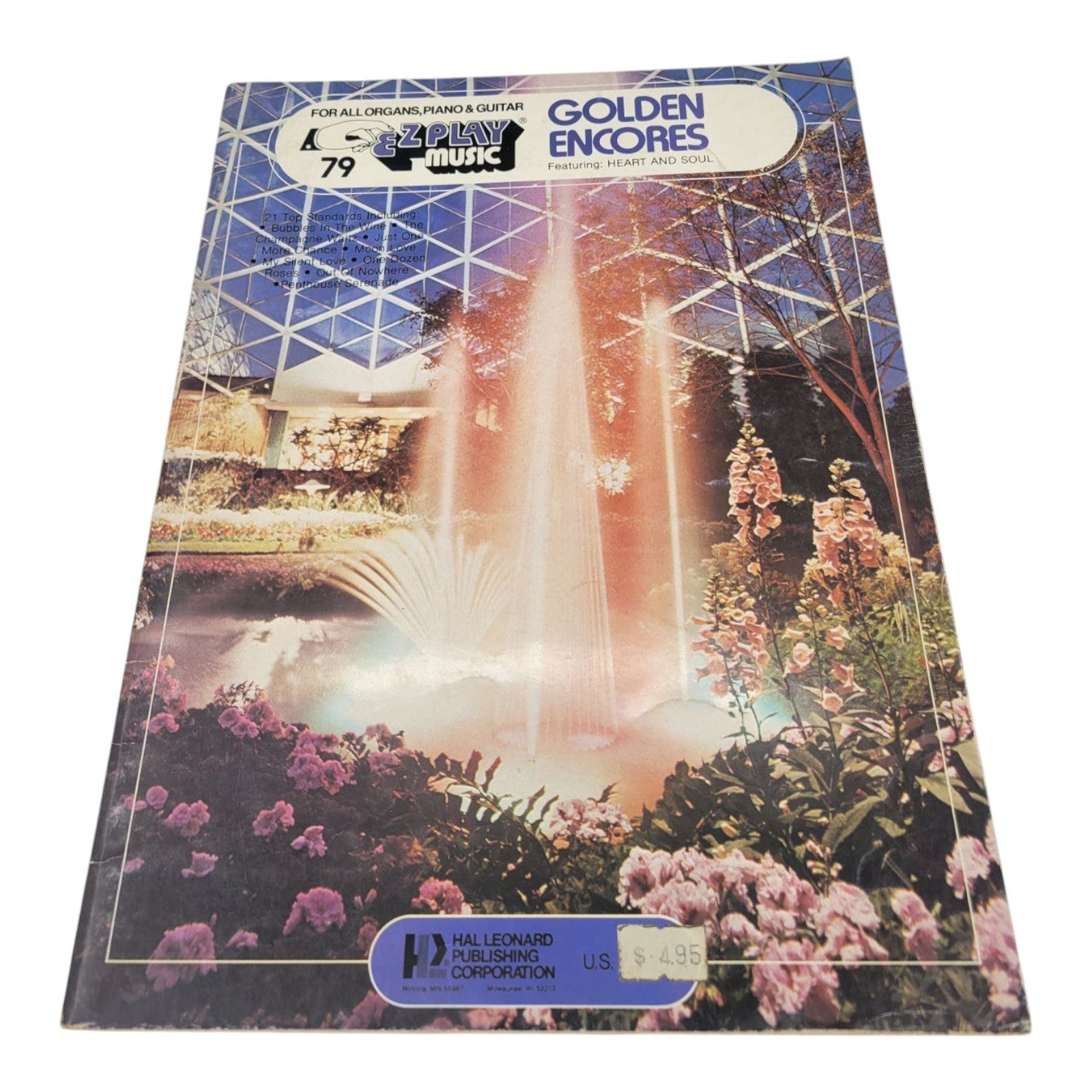 Vintage 1978 Hal Leonard #79 EZ Play Today Golden Encores Sheet Music Songbook