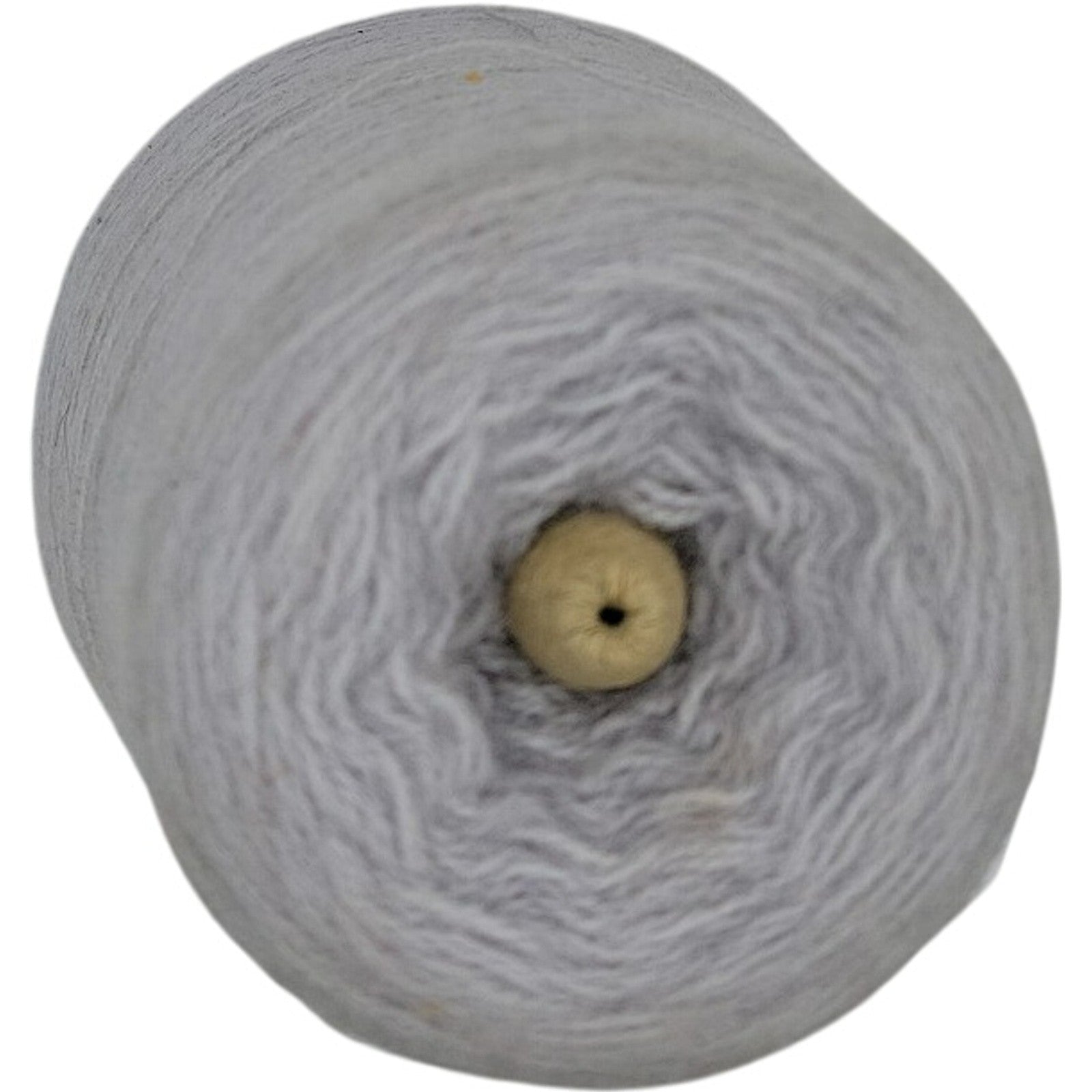Vintage H.B. Orlon Acrylic Weaving Knitting Cone Yarn Silver Grey 8000