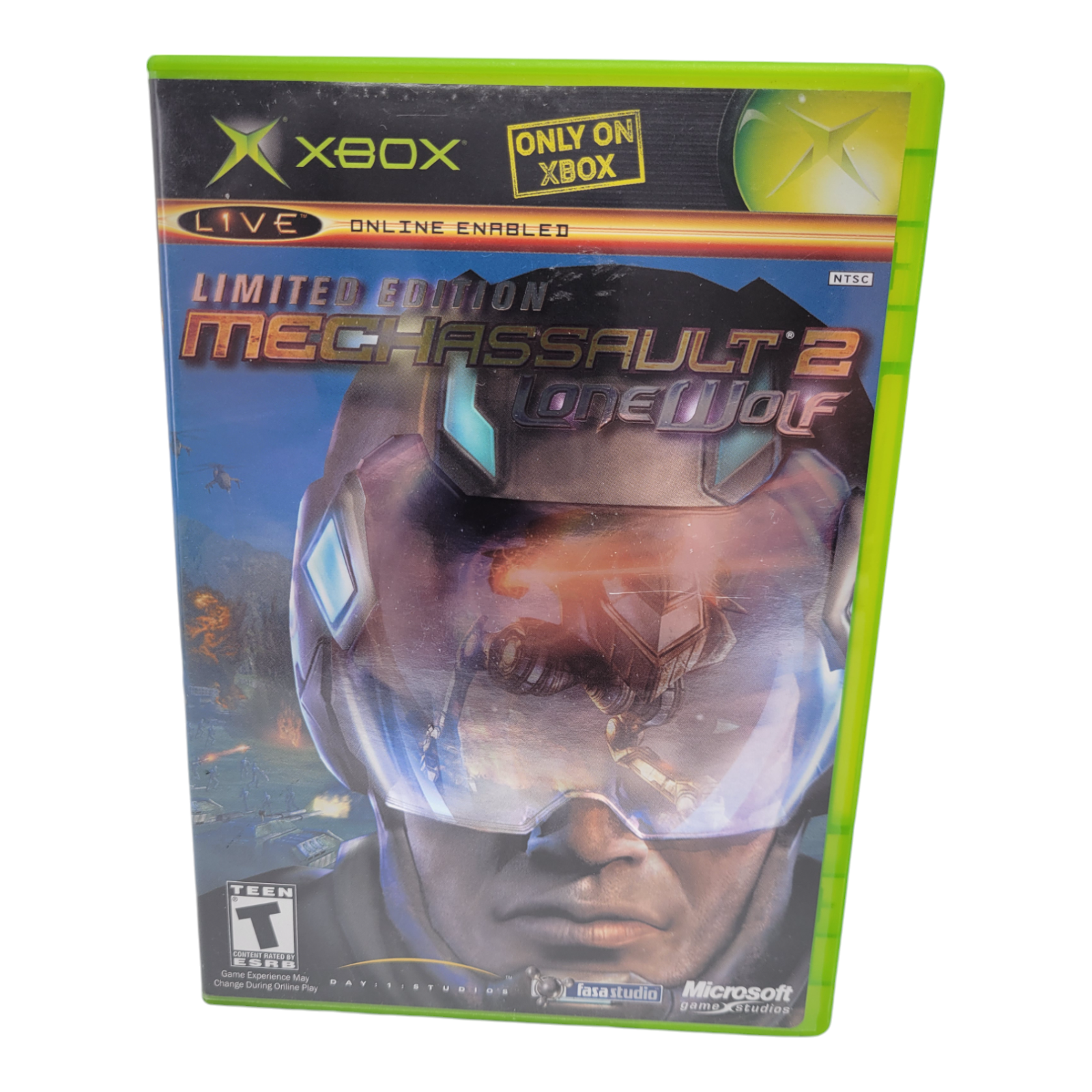 Microsoft MechAssault 2 Lone Wolf Limited Edition Xbox Game 2004 Complete