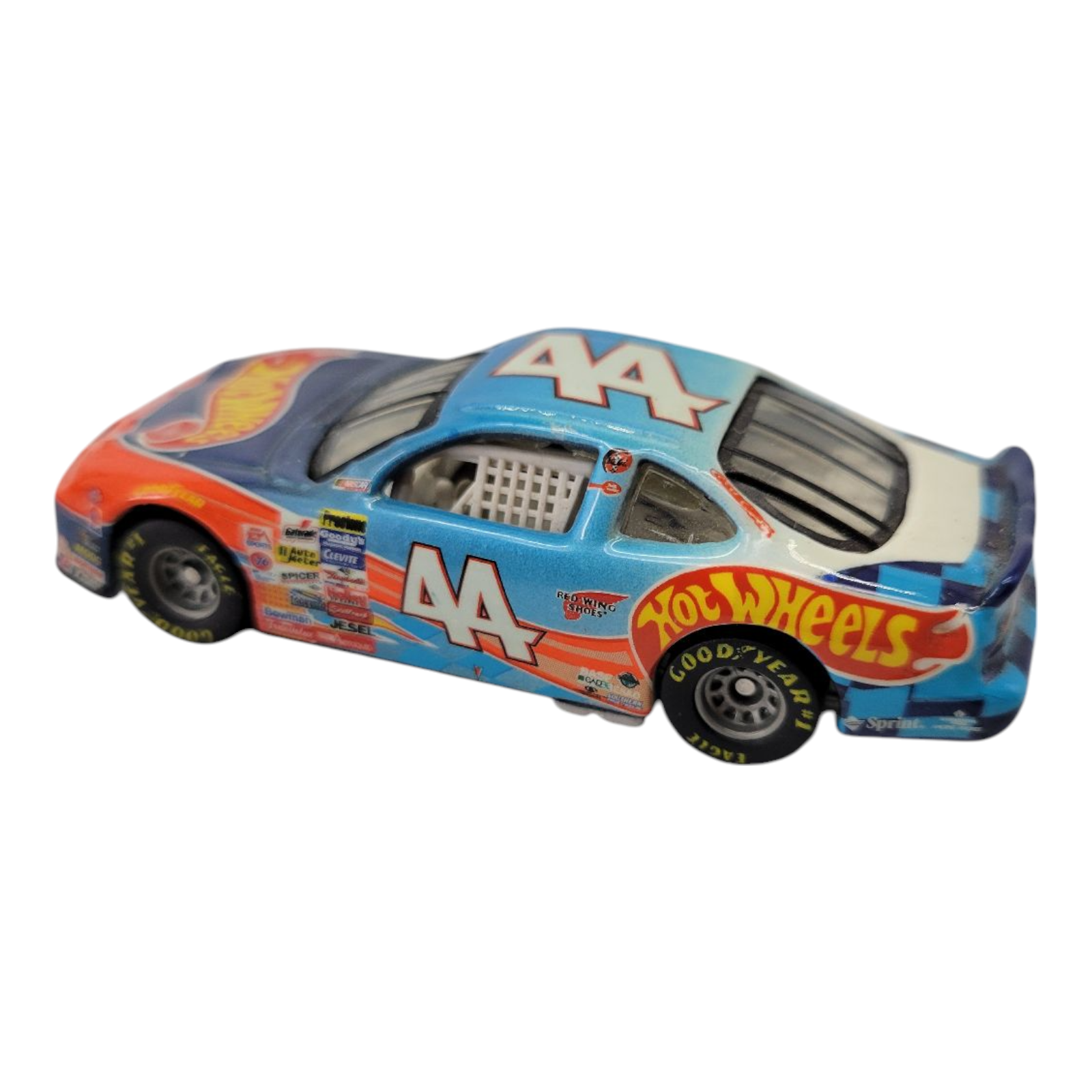 Hot Wheels NASCAR Kyle Petty #44 Diecast Car Mattel 1996 Racing Collectible 1:64