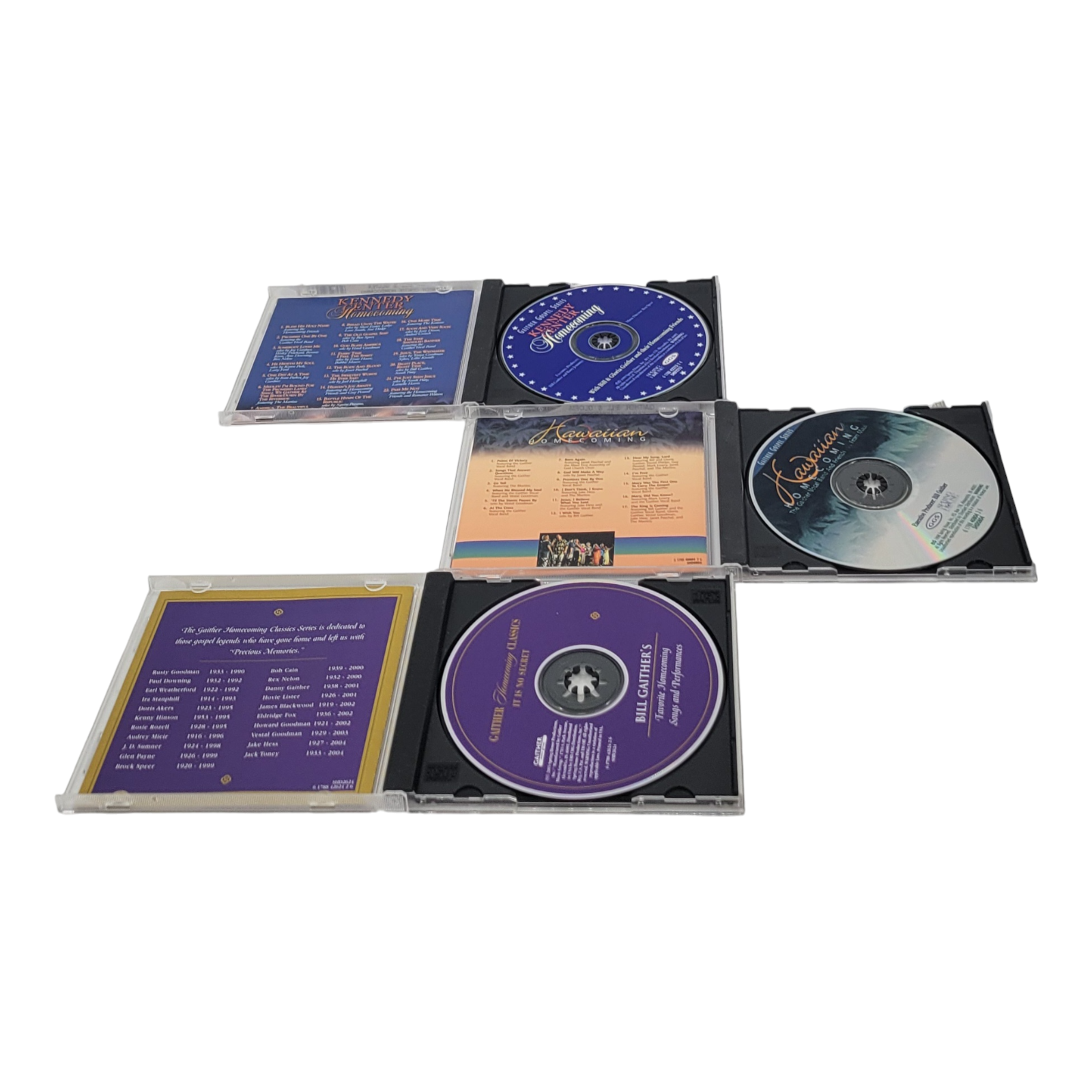 Bill Gaither Gospel Series and Homecoming Classics CD Bundle