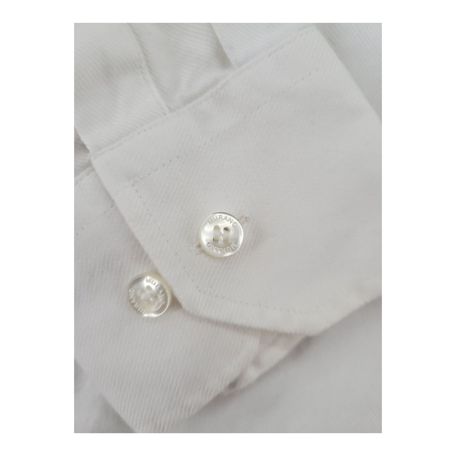 Murano Ultimate Modern Comfort White Button Down Long Sleeve Shirt XLT