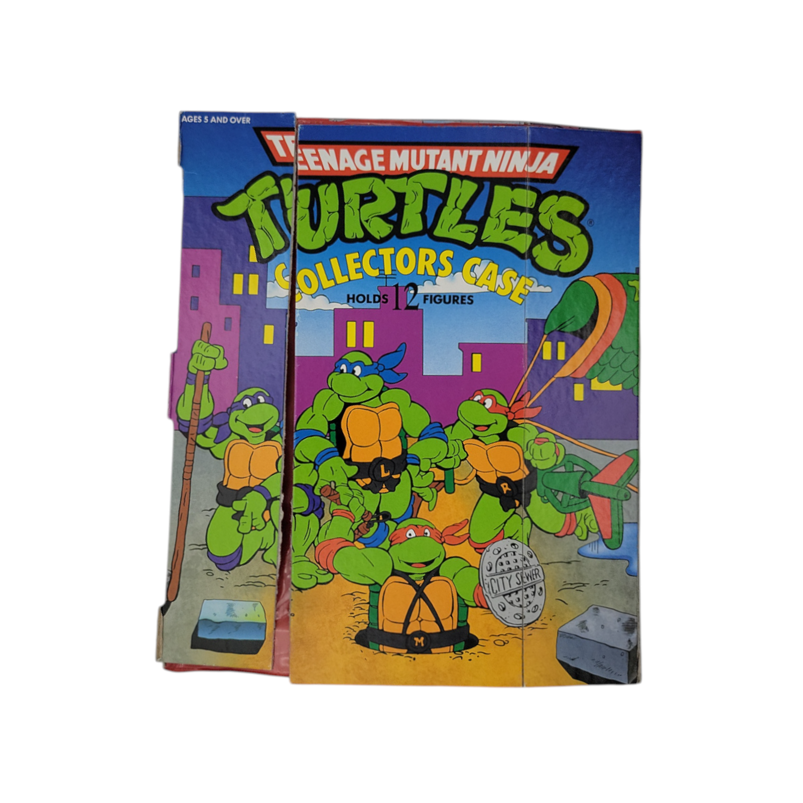 Vintage Teenage Mutant Ninja Turtles Deluxe Collectors Carrying Case