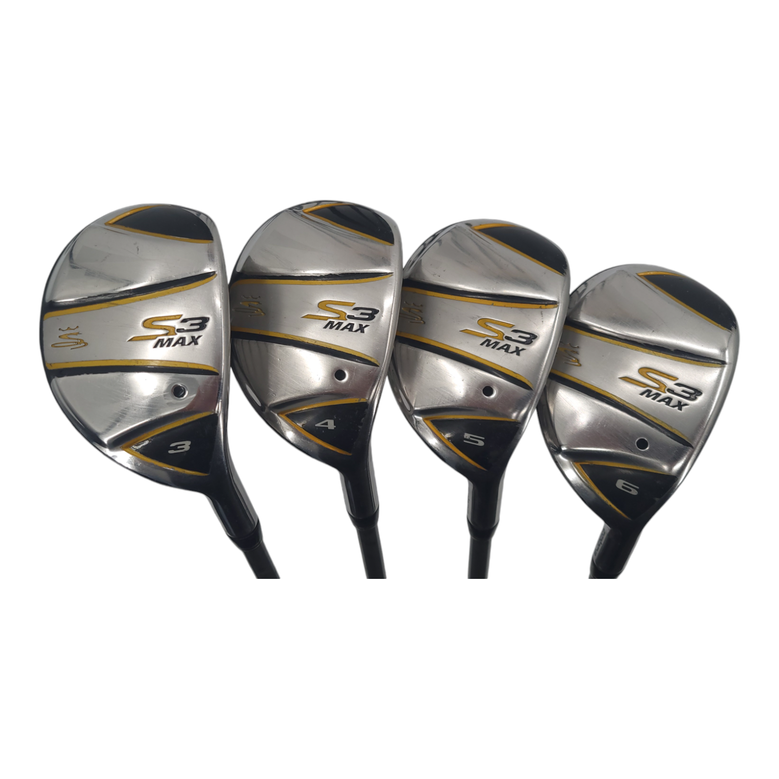 Cobra S3 Max 3-6 Hybrids 7-9-SW Irons Mamiya iHS80 Flex RH Golf Club Set