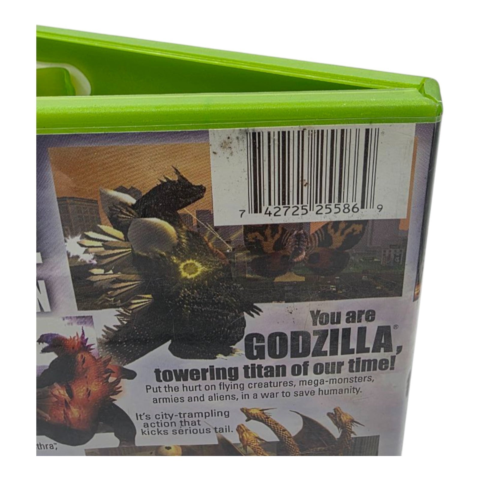 Godzilla Save the Earth Microsoft Xbox 2004 Fighting Video Game Tested no Manual