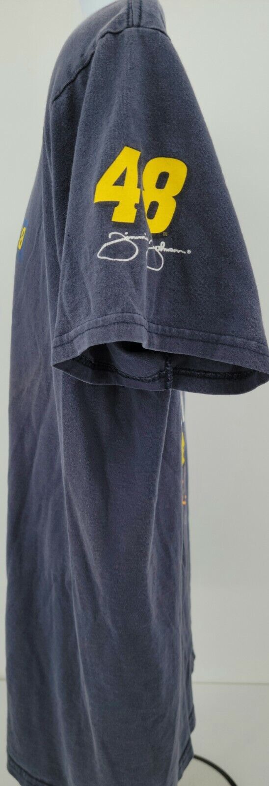 Winners Circle Unisex Kids Blue Jimmie Johnson 48 Lowes Racing T Shirt Size L/G