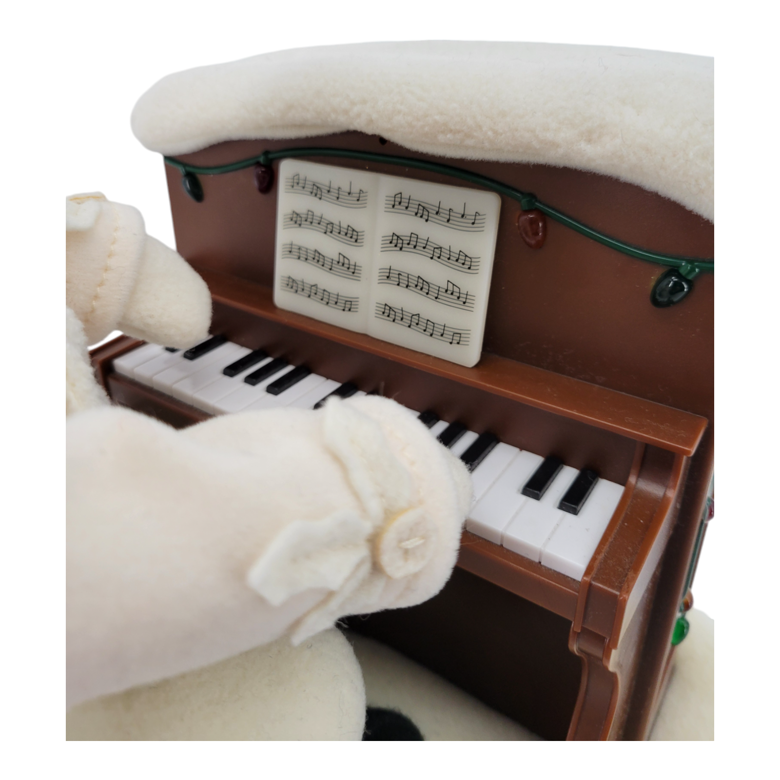 Hallmark 2005 Jingle Pals Plush Piano Playing Snowman Christmas Decor For Parts