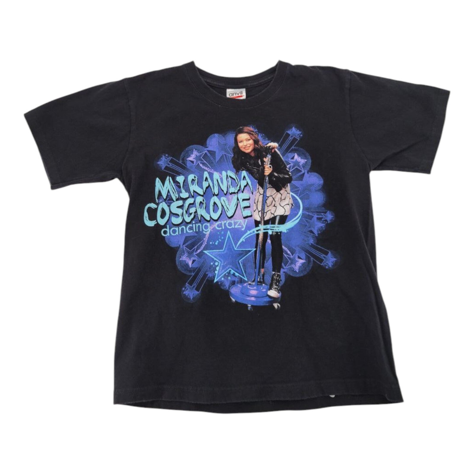Anvil Miranda Cosgrove Dancing Crazy Tour 2011 Concert T-Shirt Black Youth M