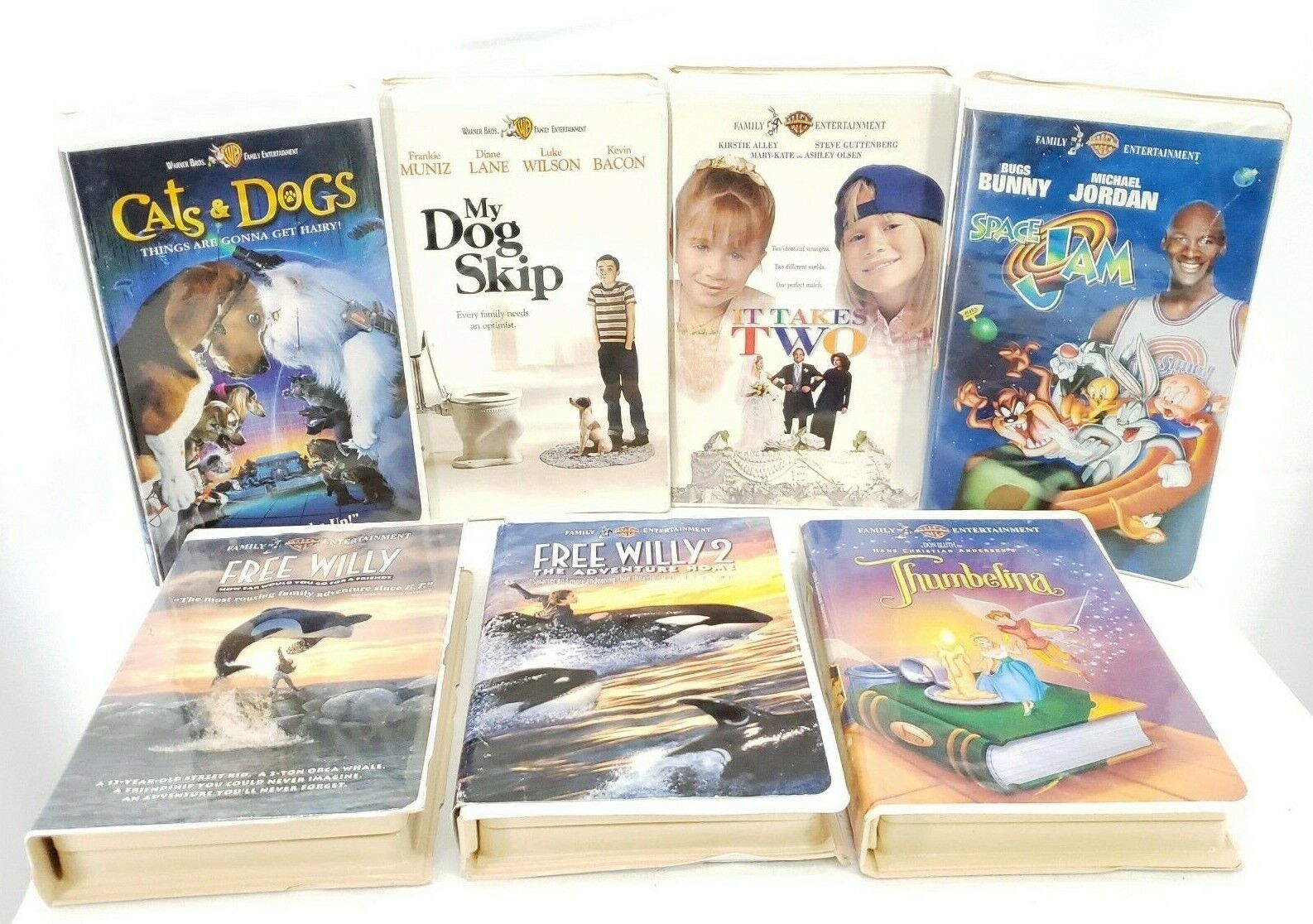 WB Warner Bros VHS Lot of 7