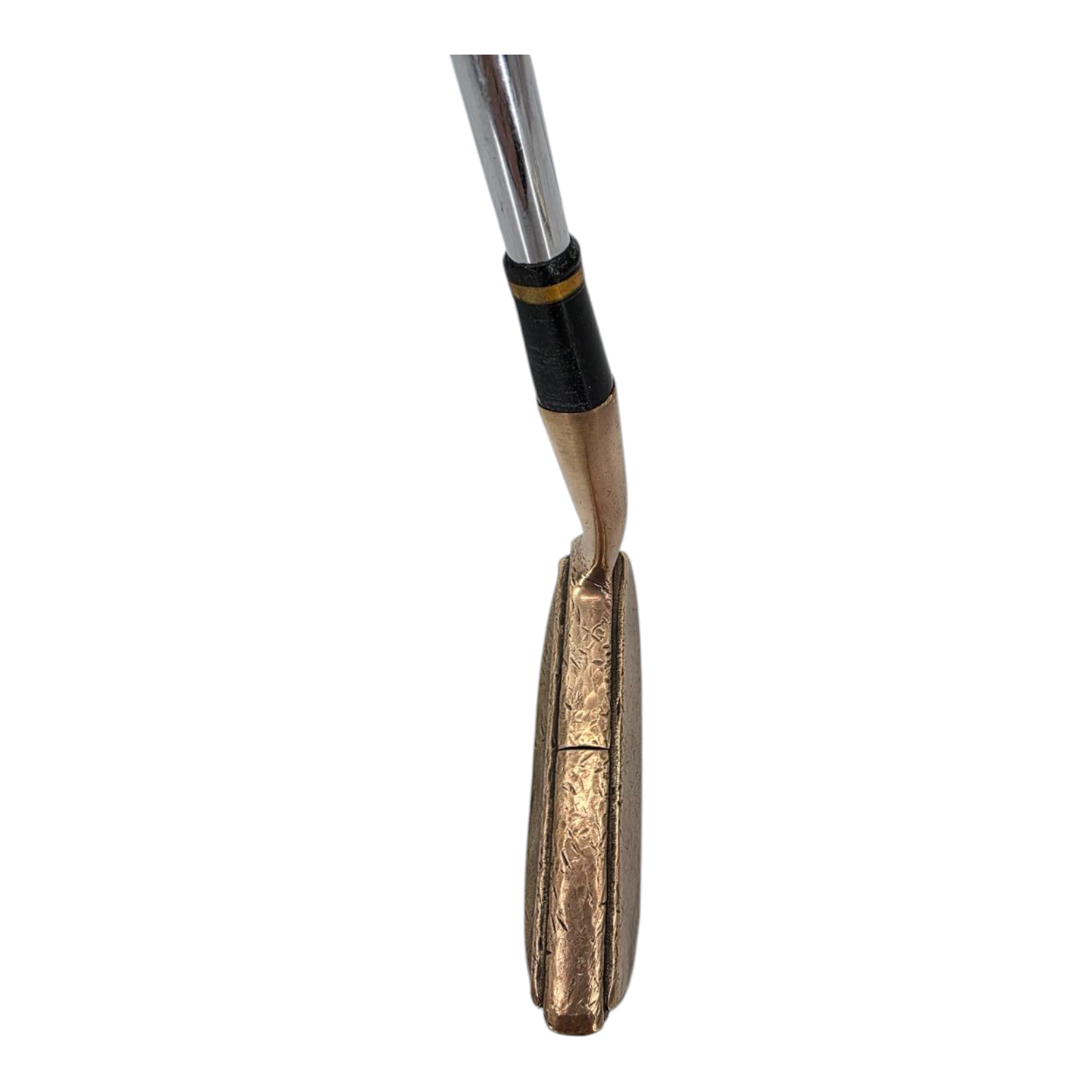 Spalding 66 Blade Putter Copper Finish Golf Club Mens RH Steel Shaft 35"