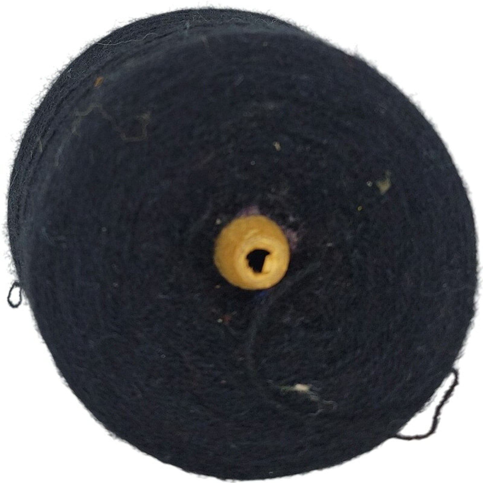 Vintage 1980s Phoenix Dye Works 2/25 Acrylic Yarn Cone Black 921712