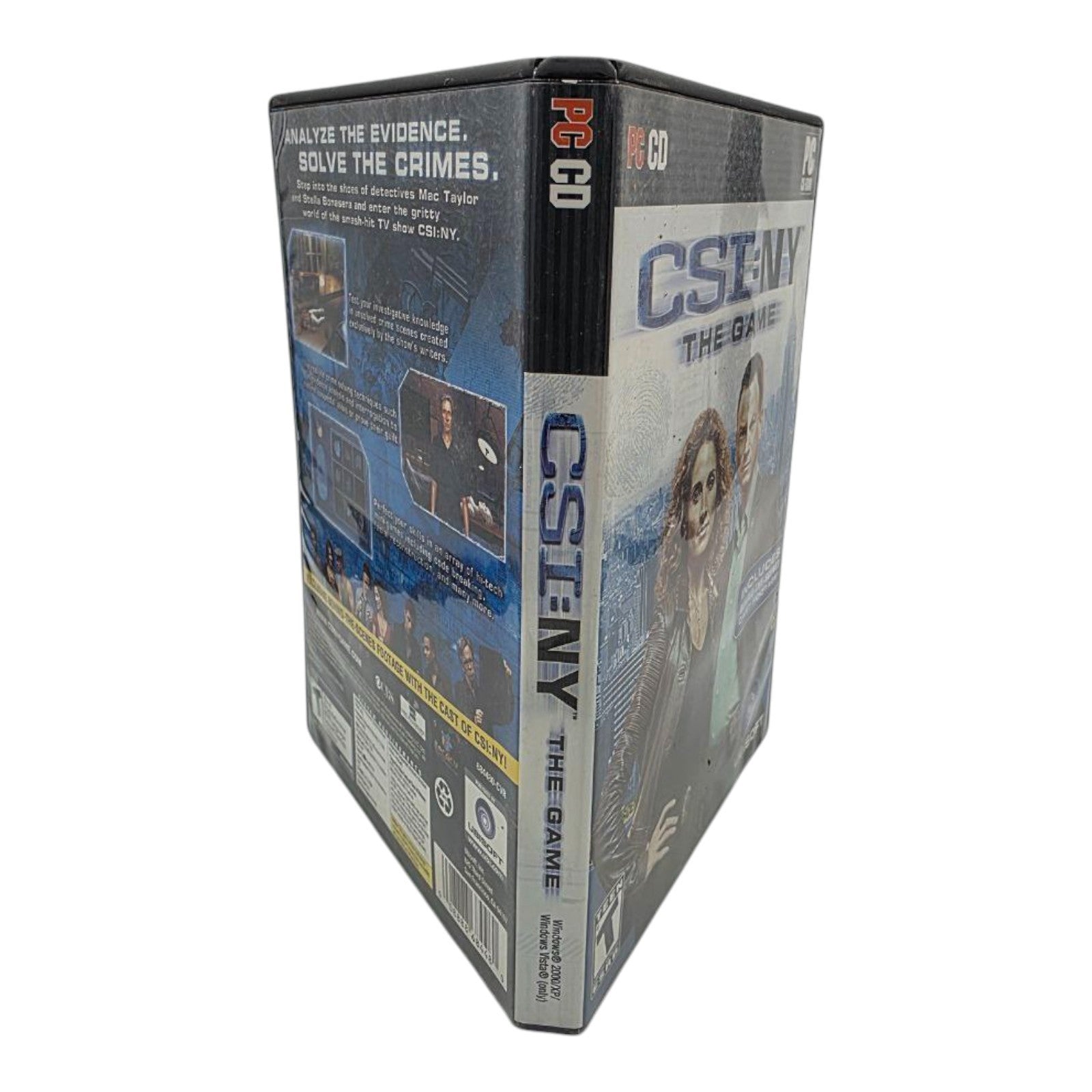 CSI NY The Game PC CD ROM Complete with Manual Tested 2008