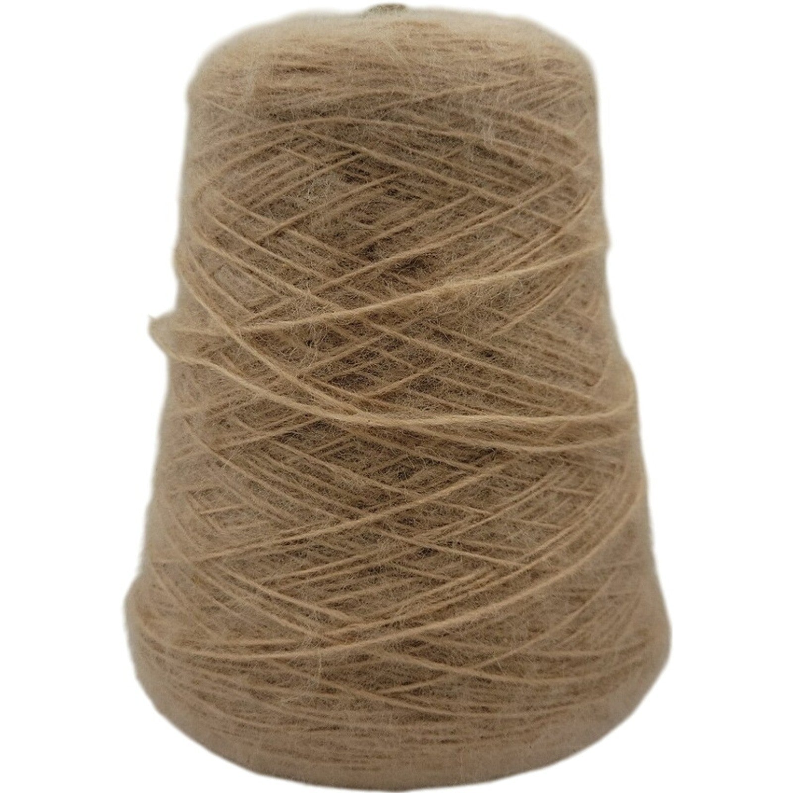 Vintage Franklin Dyed Yarns 3.5/1 Lilac 20-477 Cone Yarn Batch 3-2635