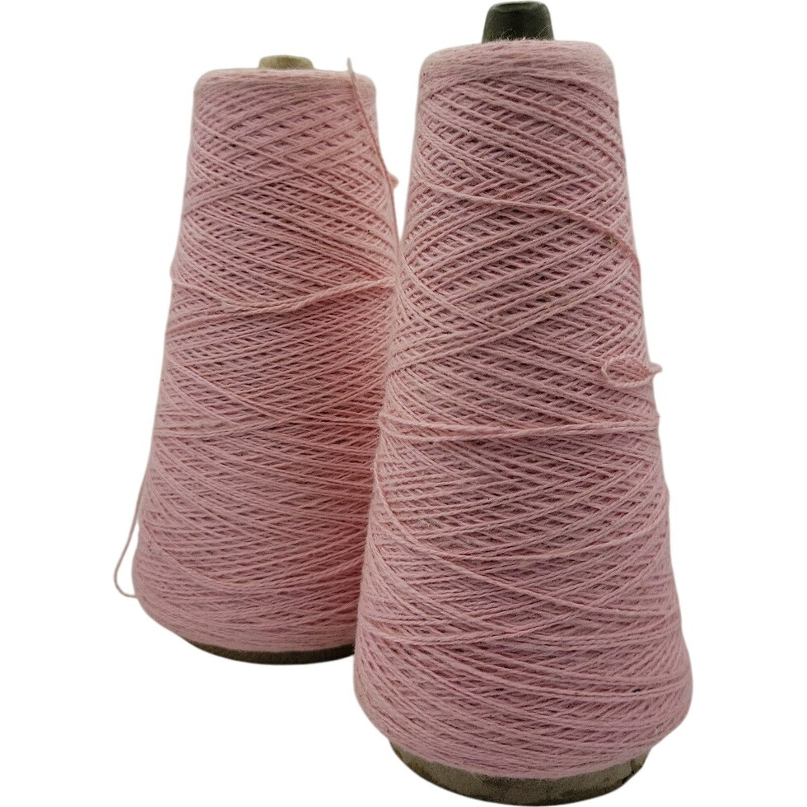 Vintage National Spinning 2/24 Acrylic Cone Yarn Jewel Blue M-98 Lot of 2