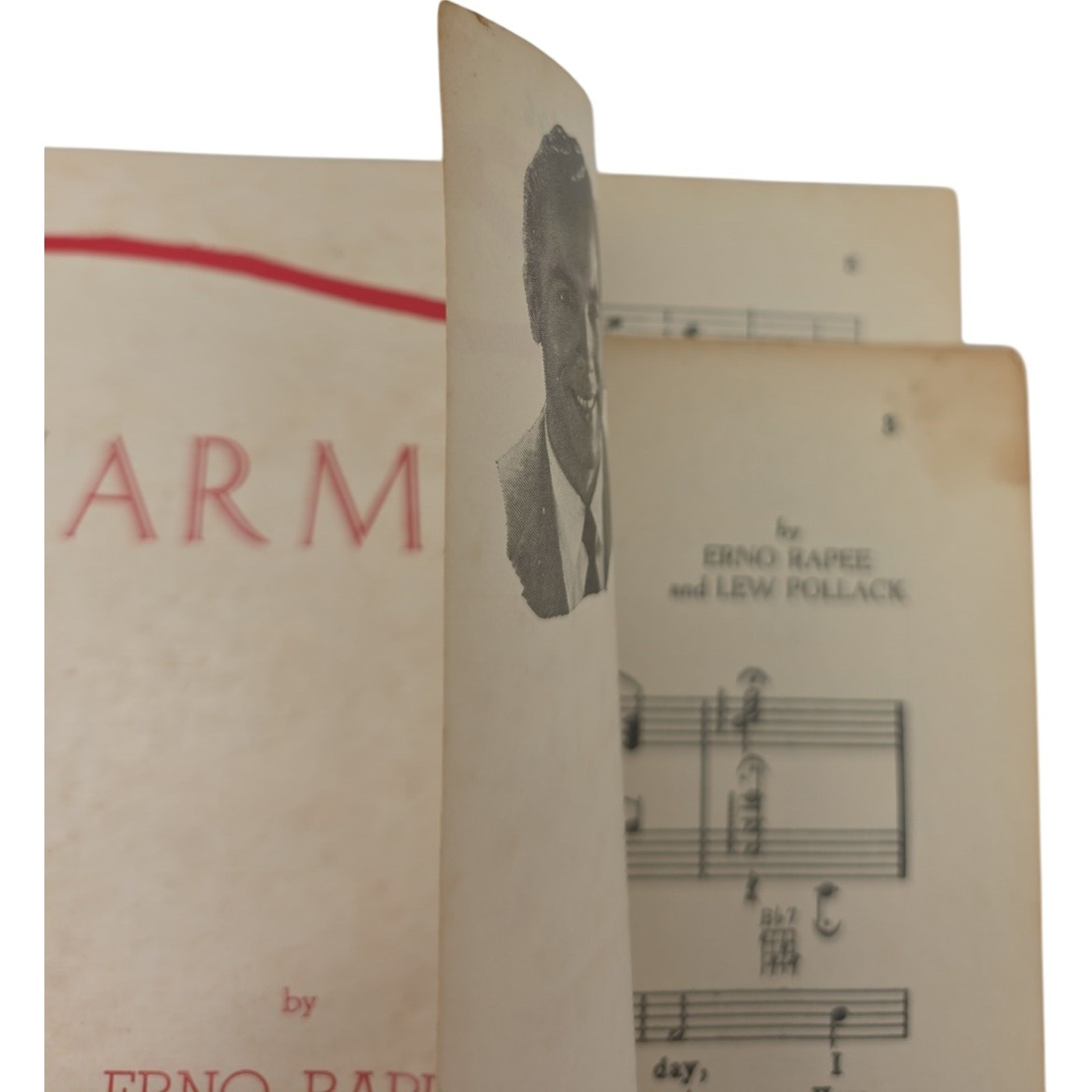 1954 Vintage Sheet Music Charmaine Erno Rapee Lew Pollack Miller Music Corp