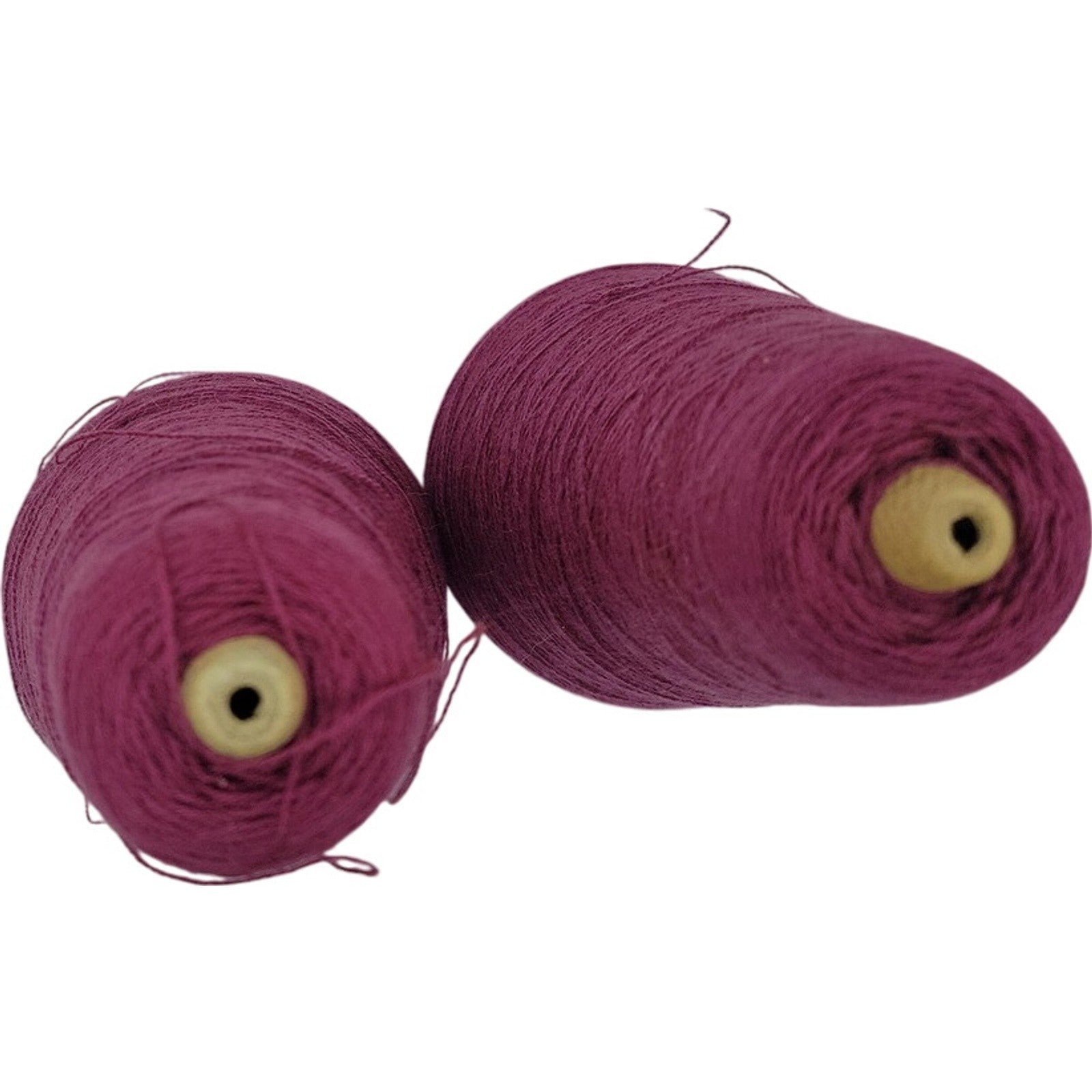 Vintage Pisgah Yarn Weaving Yarn Cone 2/24 Acrylic 61-L Purple 9269 Lot of 2