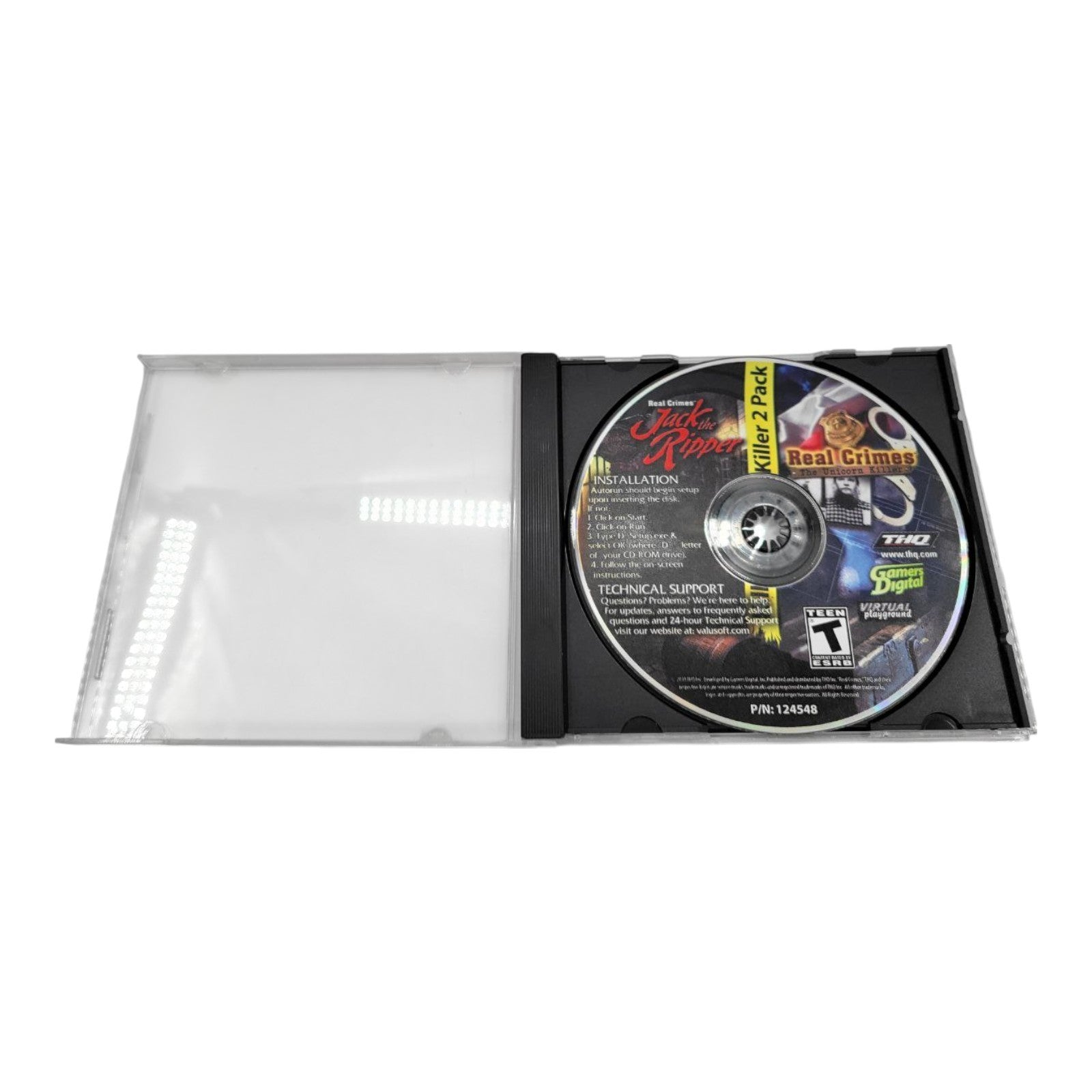 Real Crimes Jack The Ripper The Unicorn Killer 2 Game Pack PC Game Disk Only