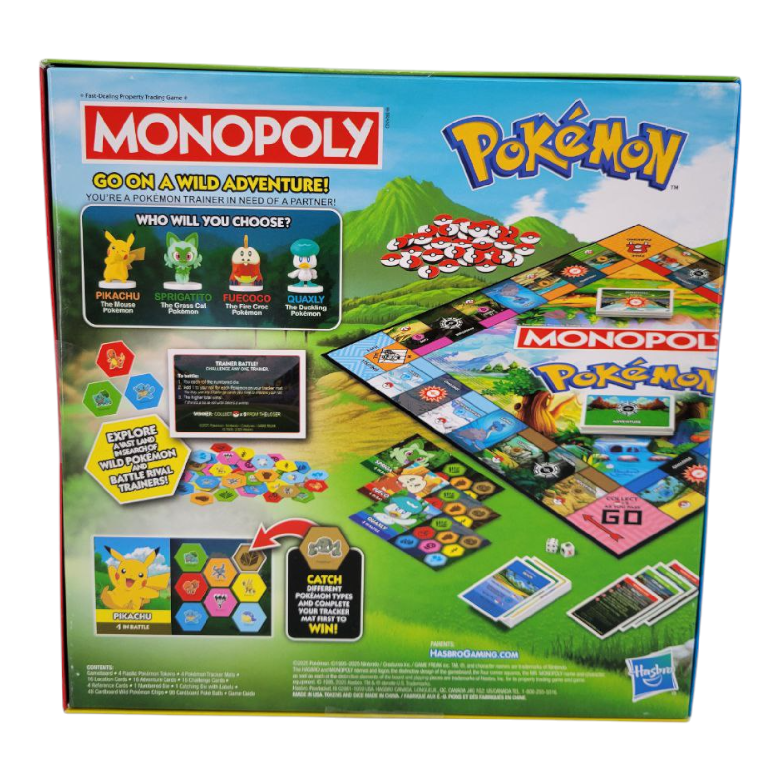 Hasbro Monopoly Pokémon Edition Board Game