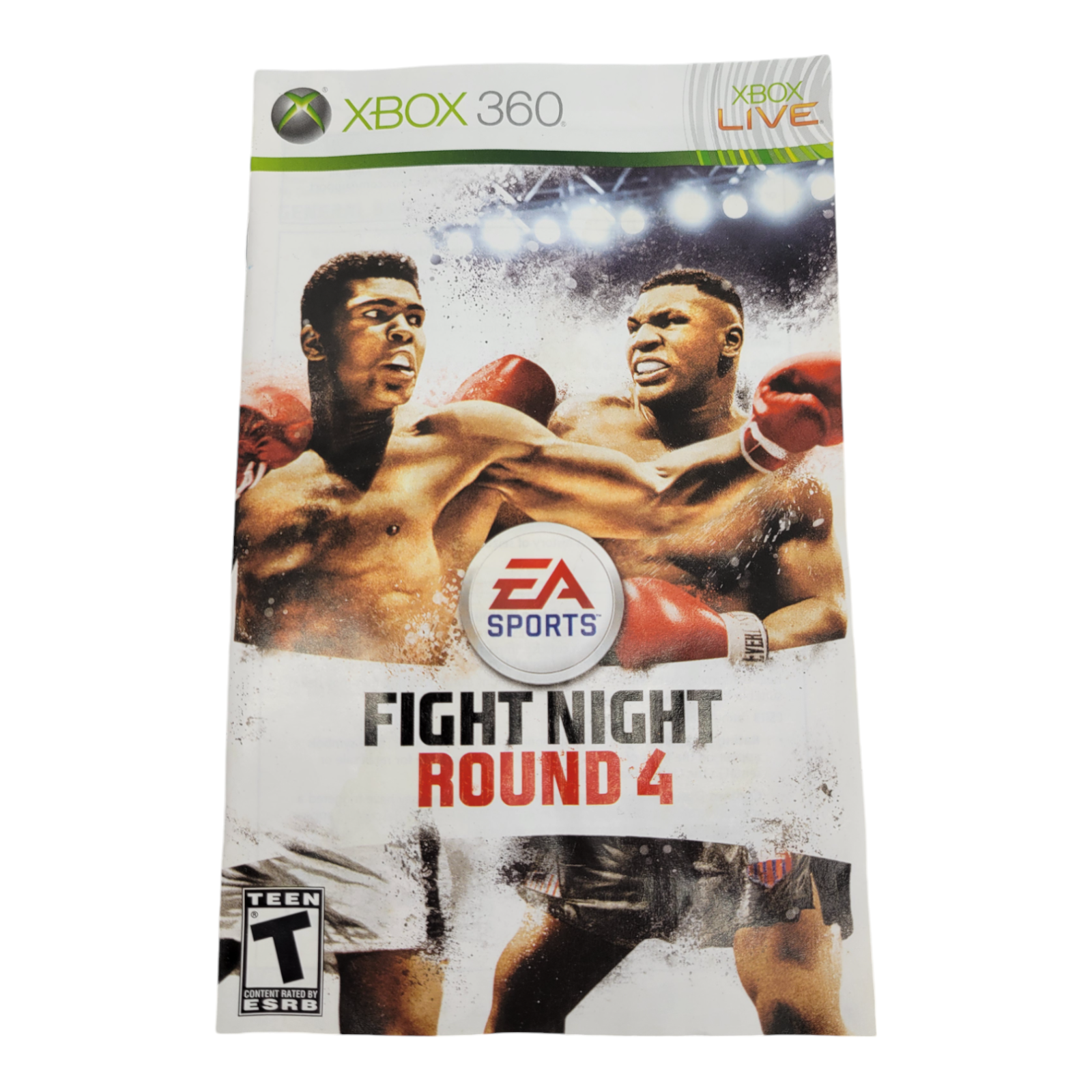 EA Sports Fight Night Round 4 Xbox 360 2009 Microsoft Boxing Game