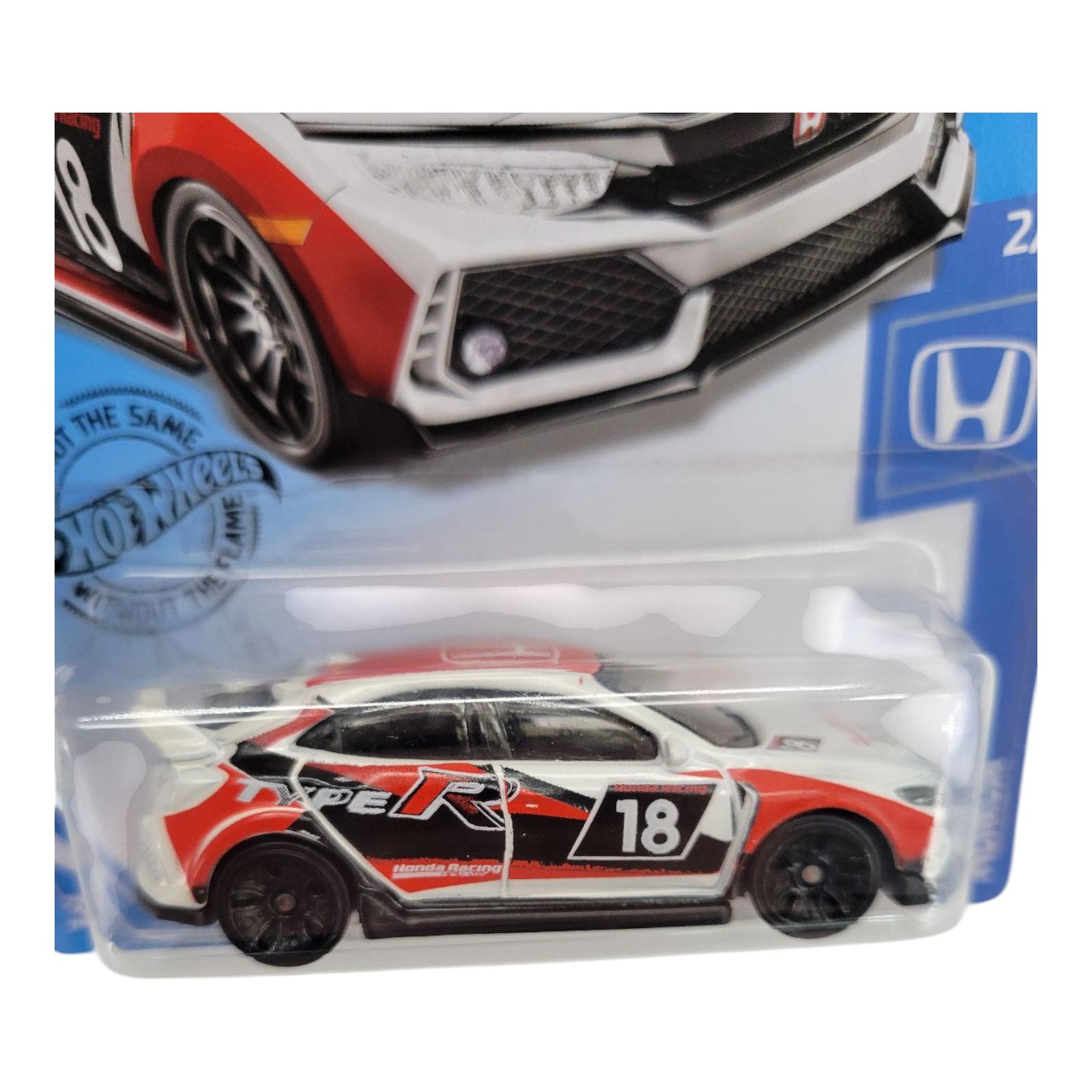 Hot Wheels 2018 Honda Civic Type R White Red Black 81/250 2/5 Honda Series