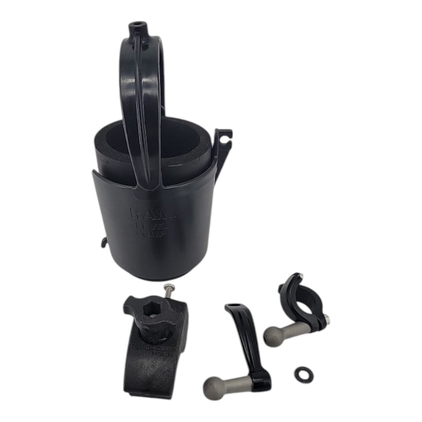 RAM Mounts Level Cup Drink Holder with Tough Claw Mounting Kit