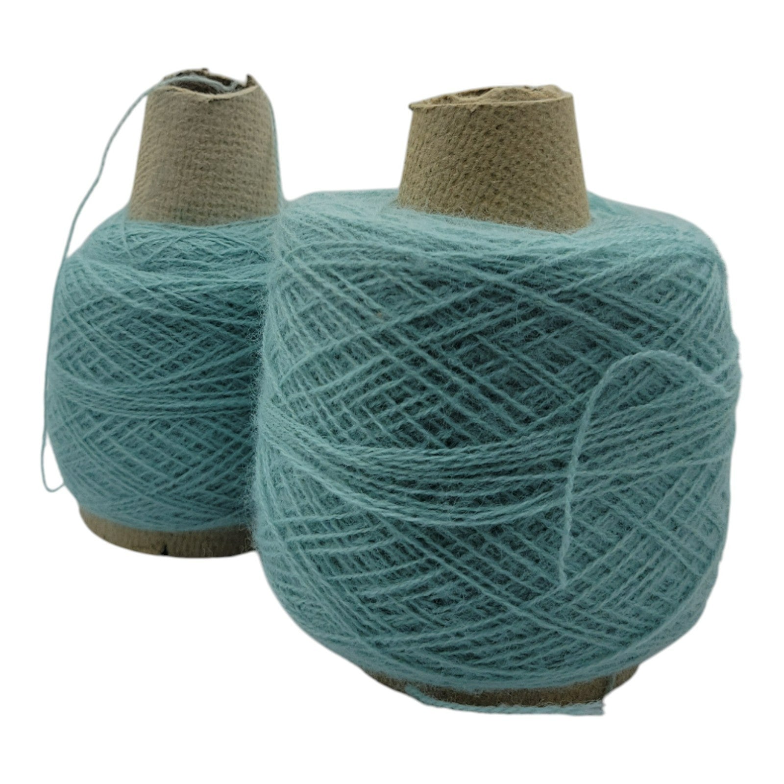 Vintage Templon 2/24 Dk Jade Header S-78827 Acrylic Cone Yarn Lot of 2
