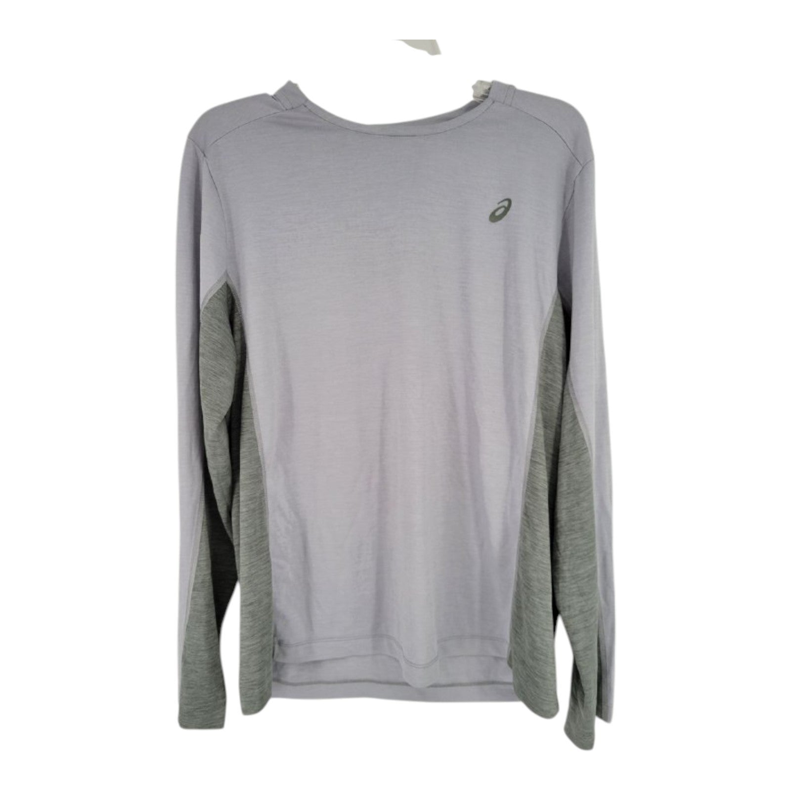 ASICS Men's Gray Activewear Shirt Long Sleeve Athletic Training Tee