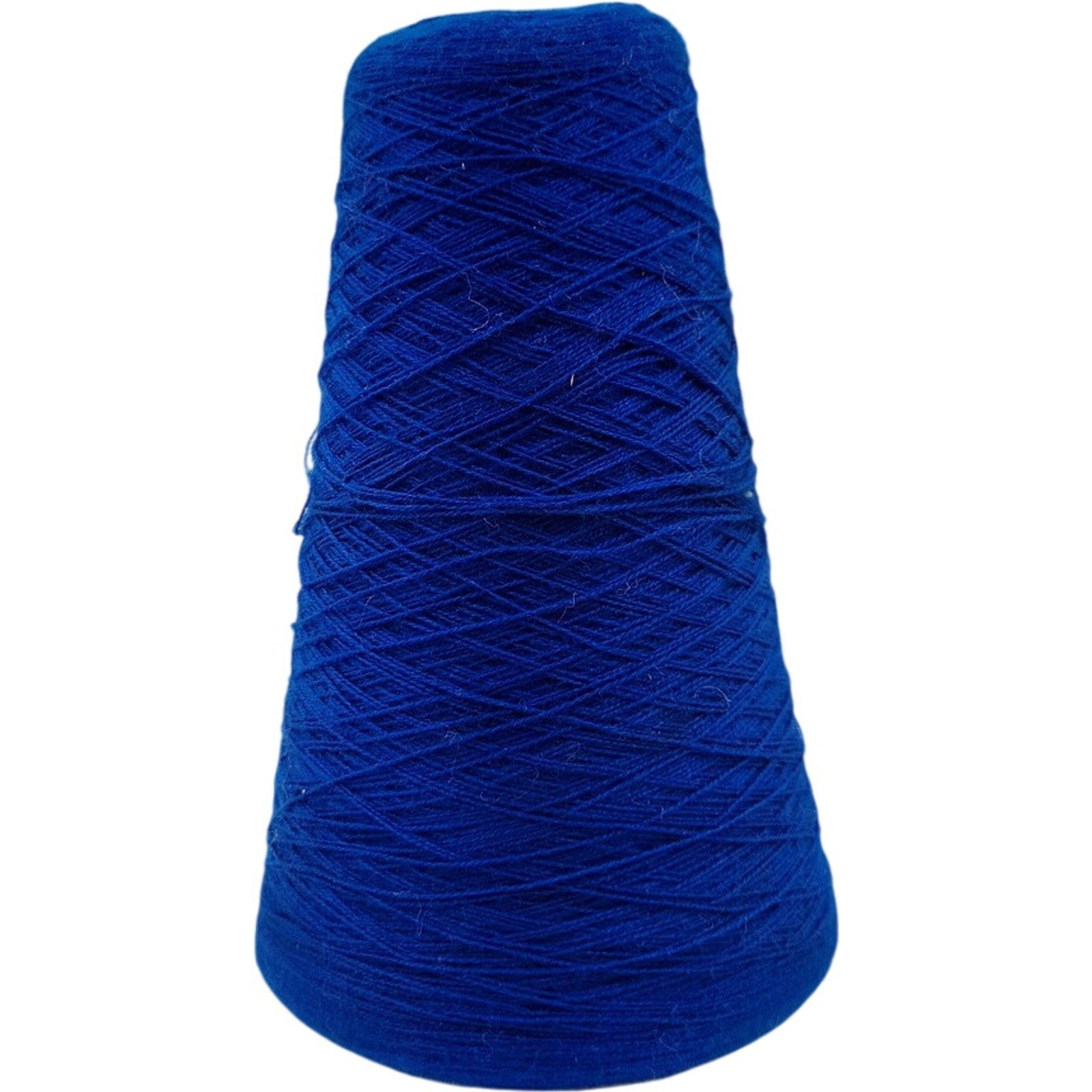 Vintage Pisgah Yarn 2/24 Dark Blue Weaving Knitting Yarn Cone 61-L Lot 3532
