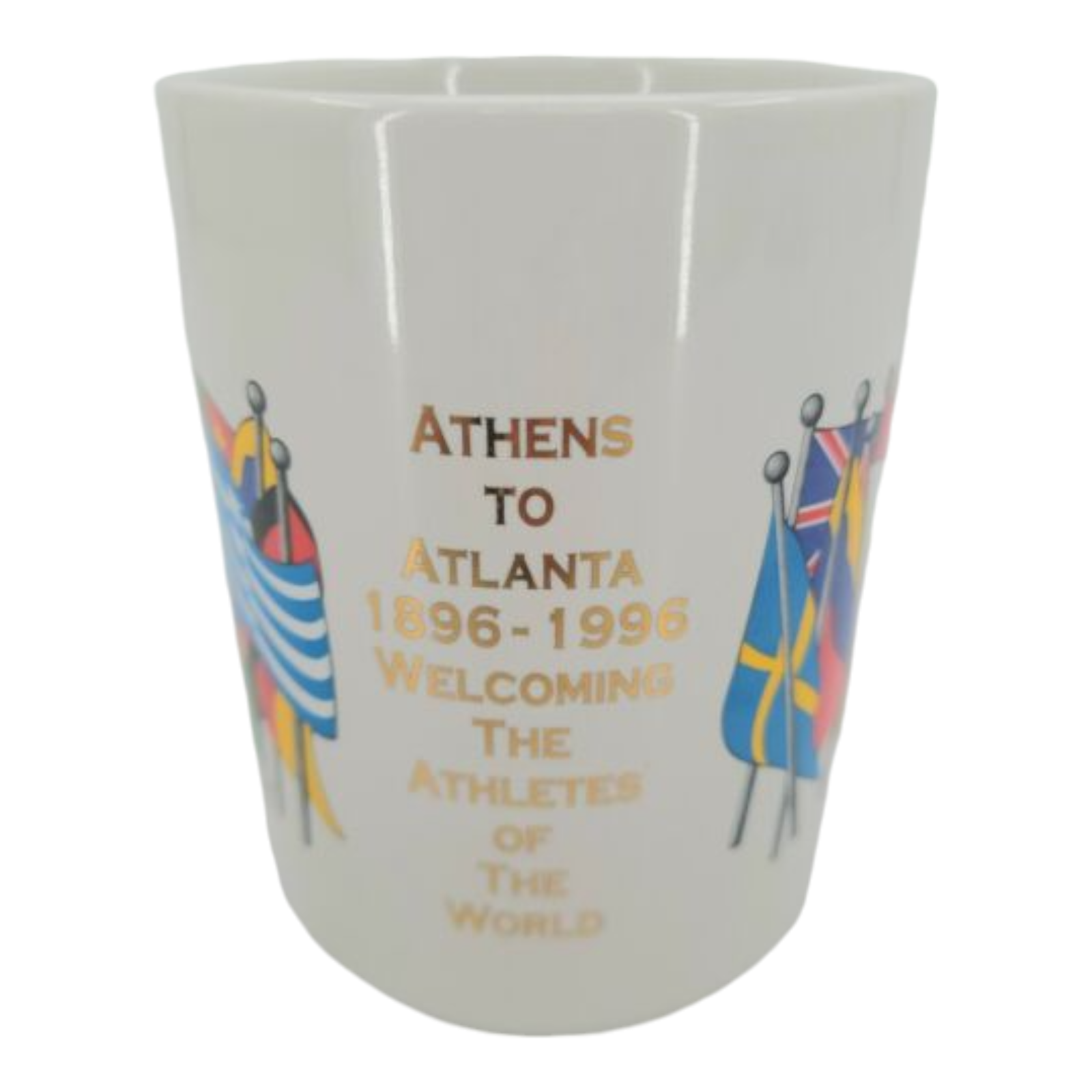 1996 Olympic Games Atlanta Coffee Cup 100th Anniversary Vintage 14oz (RARE)