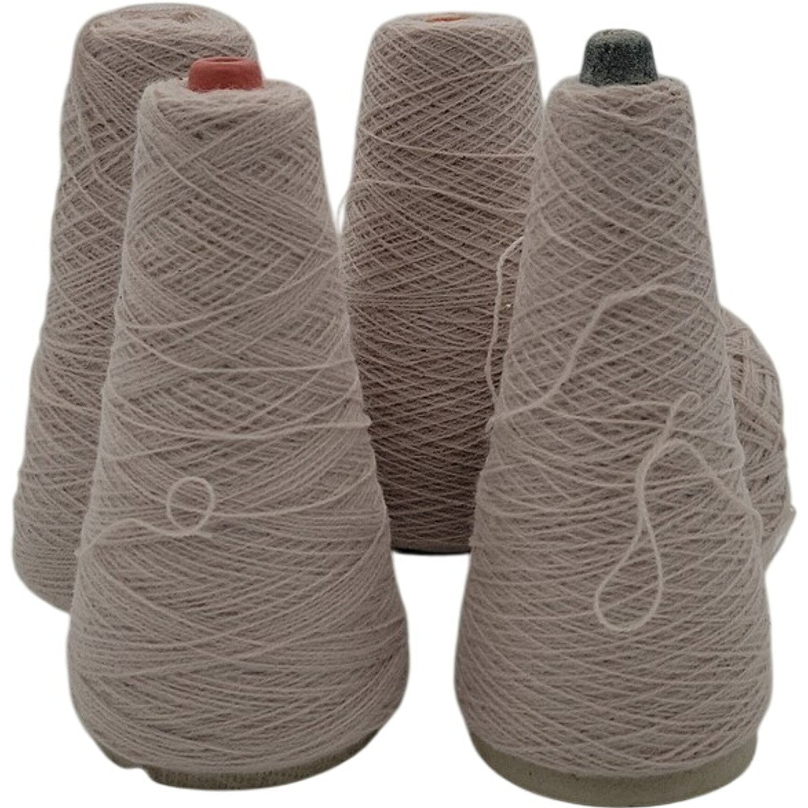Vintage Jed Delta 2/24 Acrylic Weaving Knitting Yarn Sand 2207 Lot 0f 5