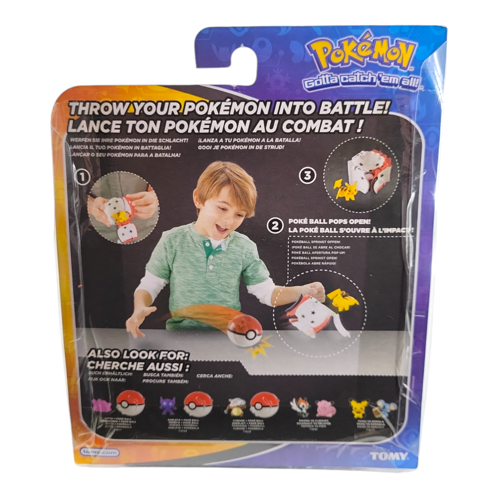 Pokémon Throw 'N' Pop Ultra Ball with Sableye Action Figure by TOMY