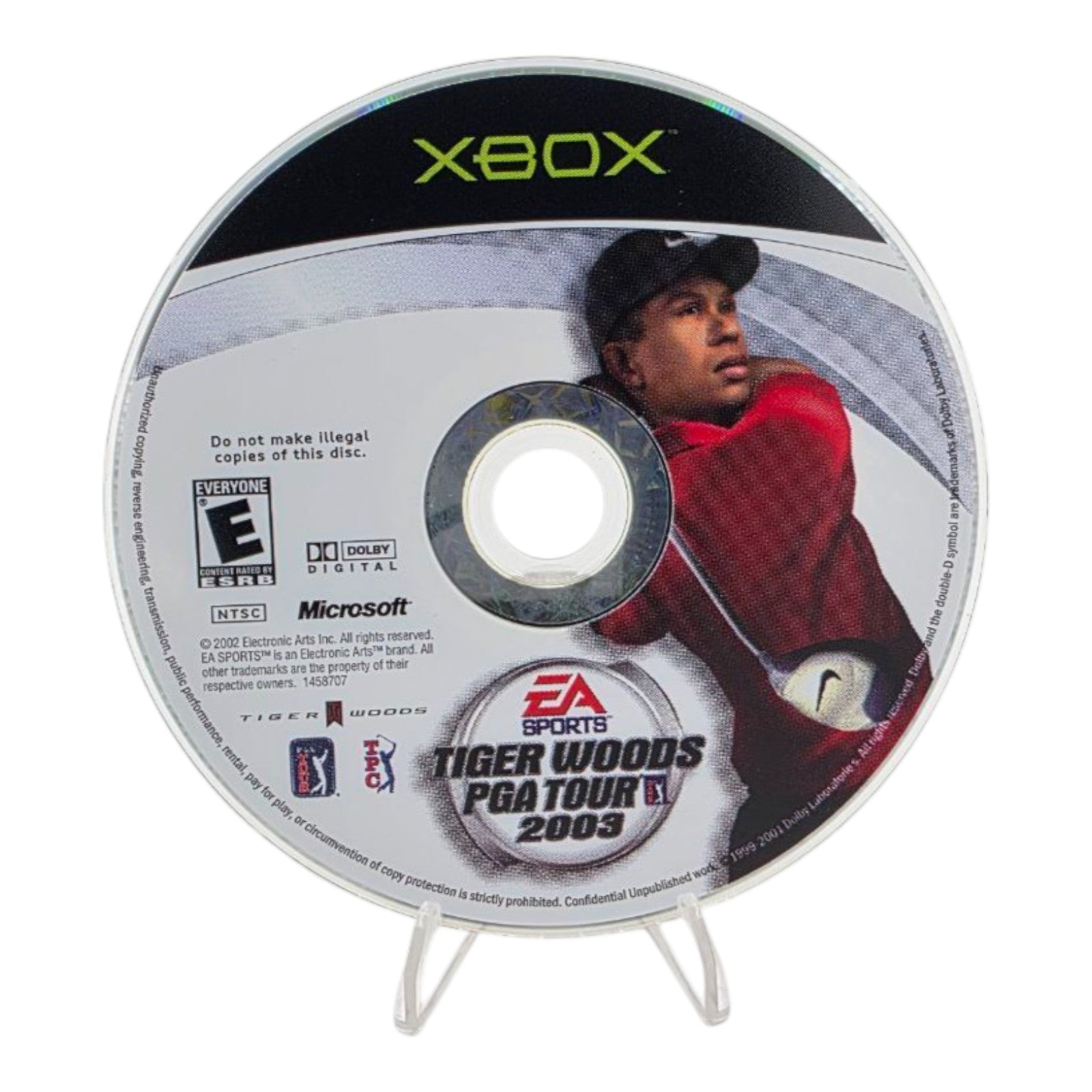 Xbox EA Sports Tiger Woods PGA Tour Game Complete Tested 2003